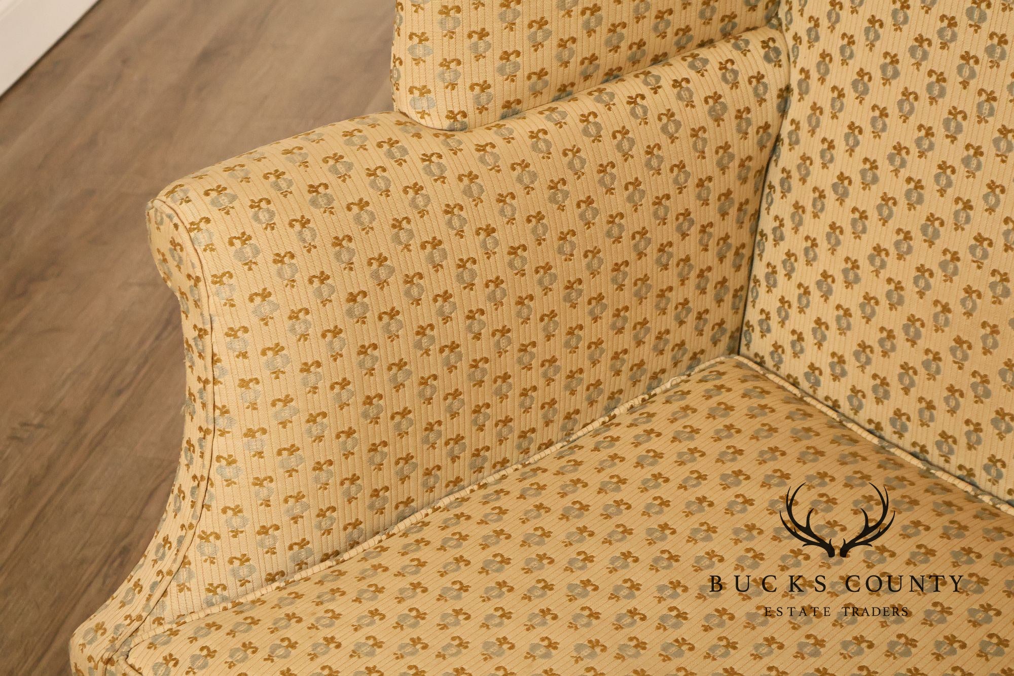 Kittinger Williamsburg Adaptation Mahogany Wing Chair