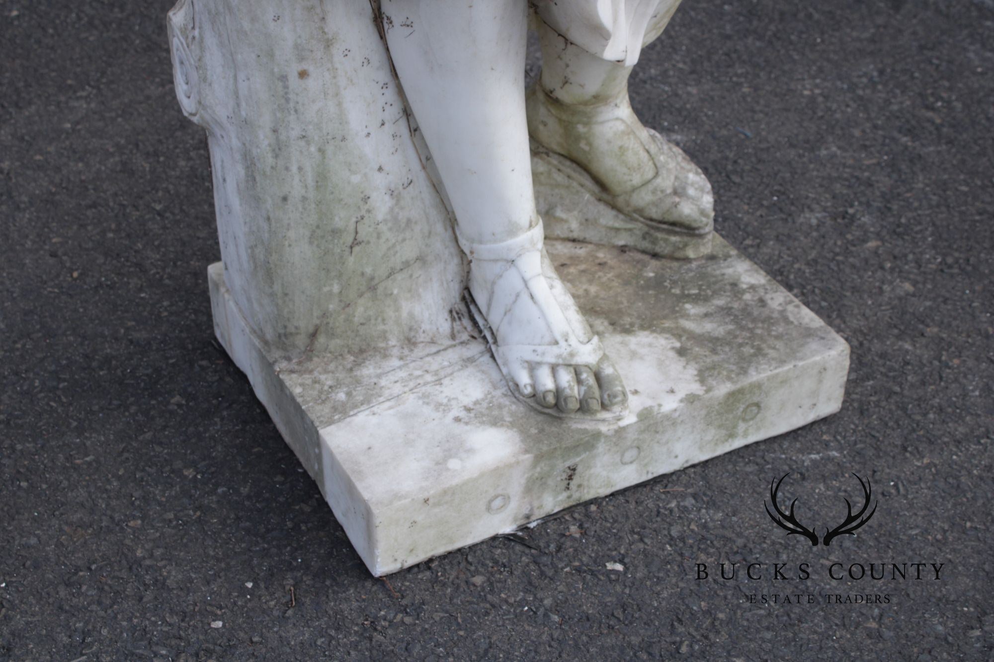 Antique Classical Style Diana Of Gabii Marble Garden Statue