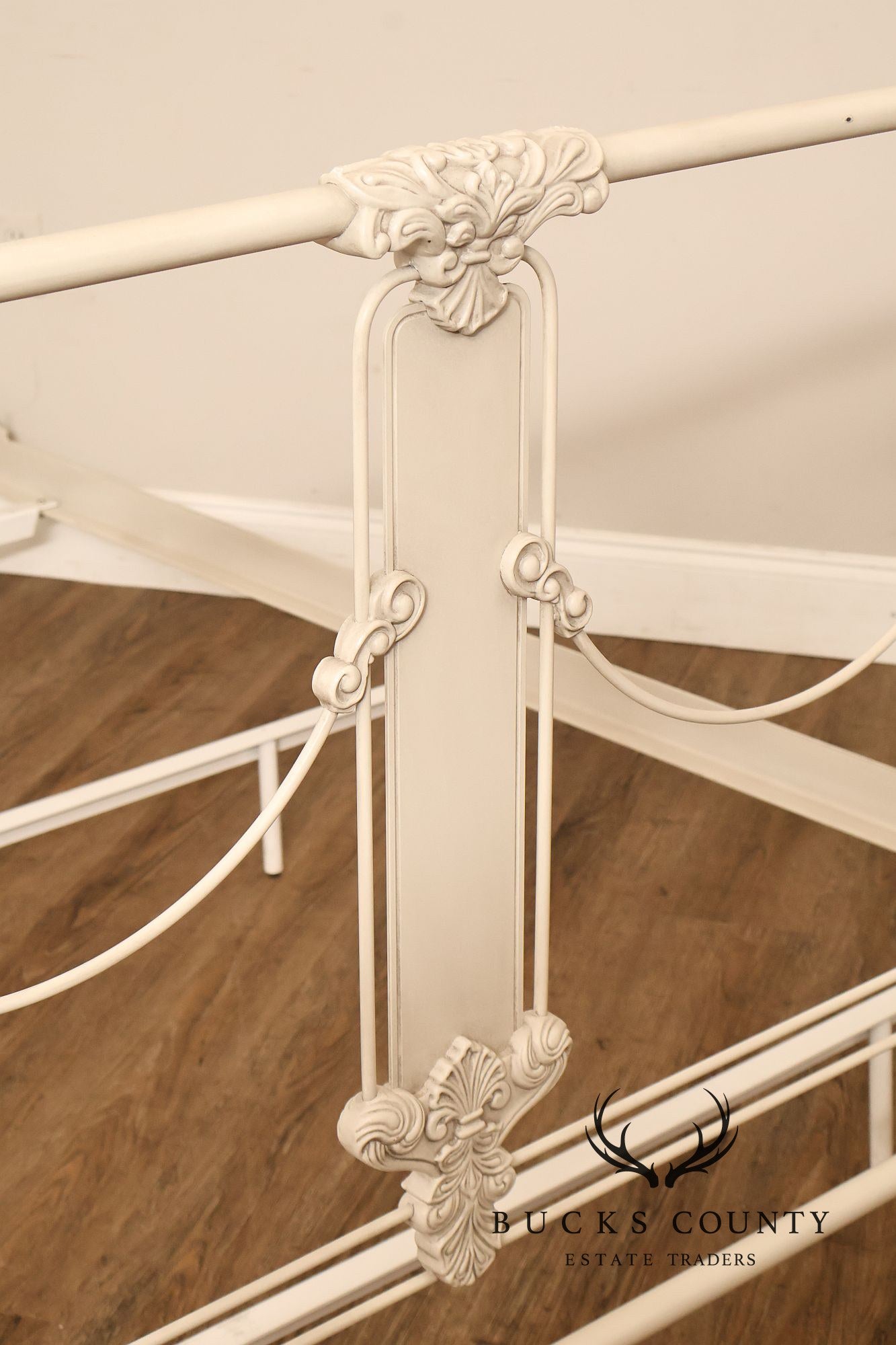 Frontgate Jardin Collection King Size Metal Canopy Bed