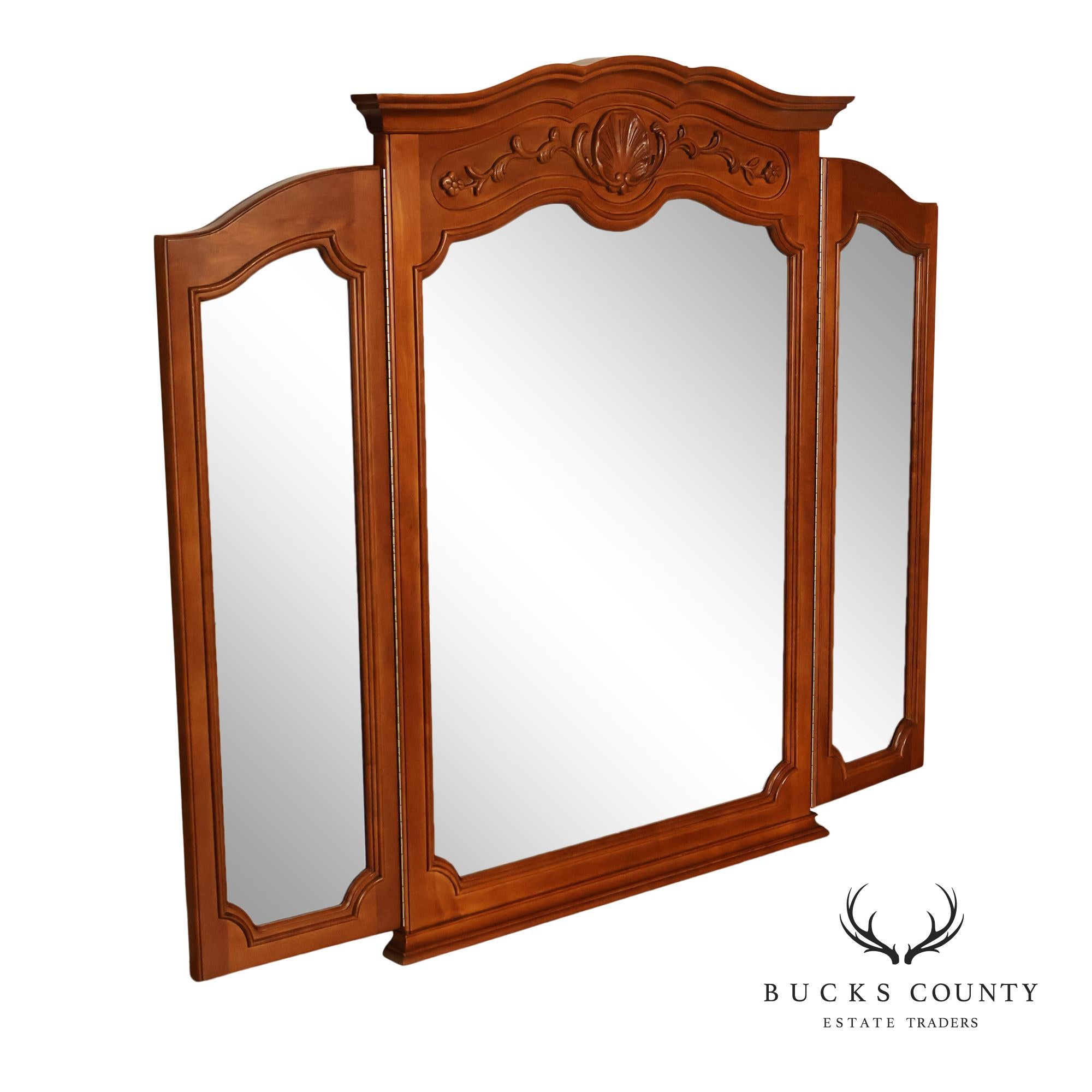 Century Furniture Traditional Tri Fold Mirror
