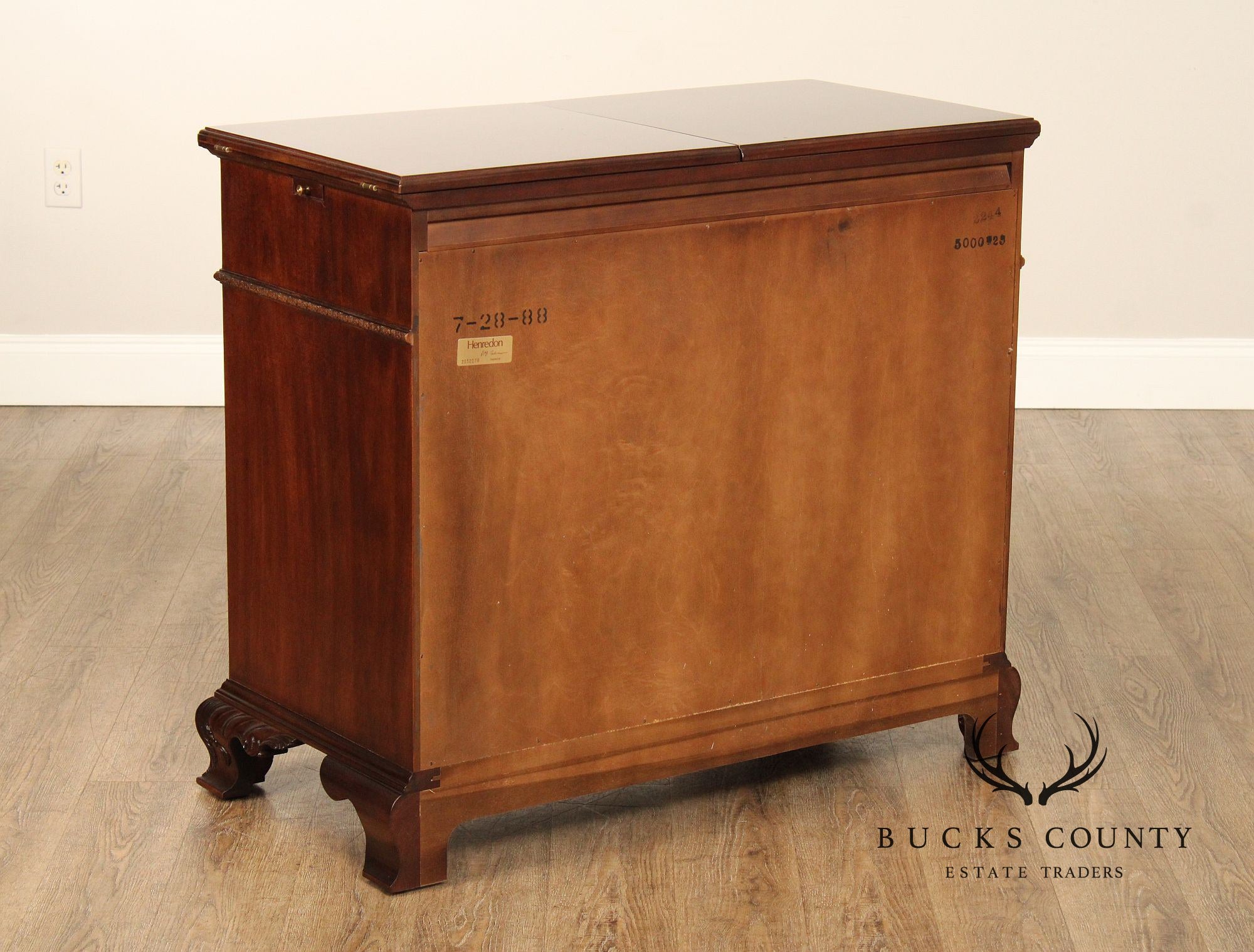 Henredon 'Rittenhouse Square' Mahogany Flip-Top Server