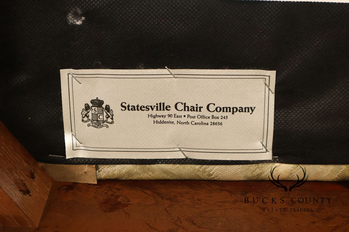 Statesville Chippendale Style Mahogany Corner Chair