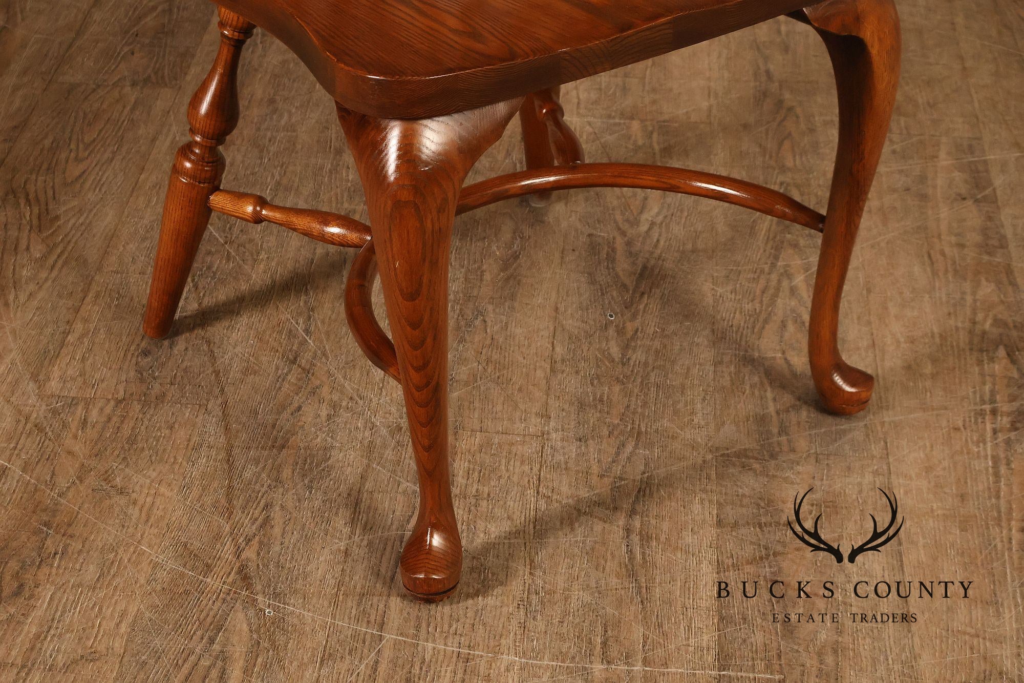 Nichols & Stone Set Of Four Windsor Dining Chairs