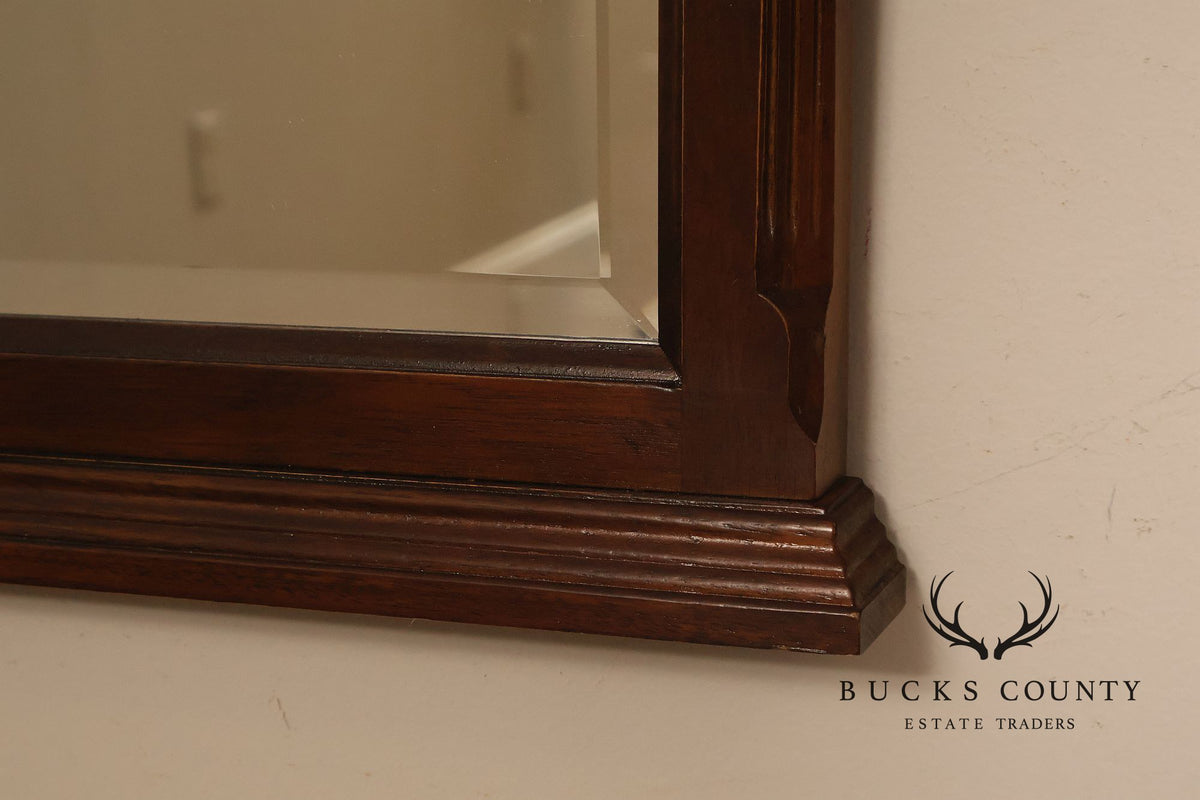 Drexel Heritage 'Heirloom' Georgian Style Mahogany Mirror