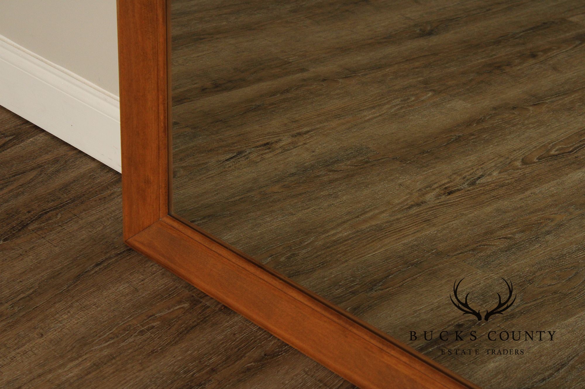 Ethan Allen Heirloom Nutmeg Maple Wall Mirror