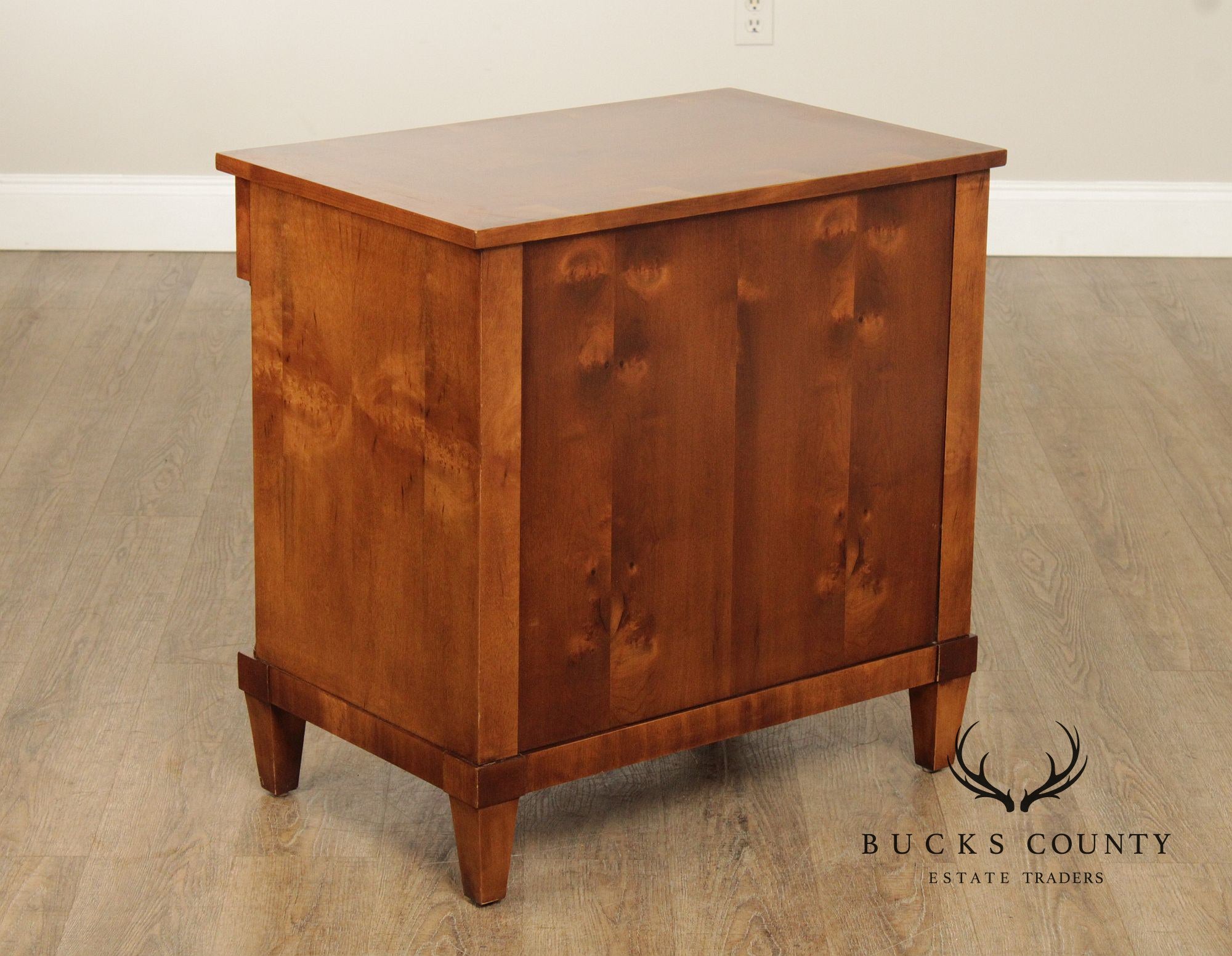 Century Furniture Biedermeier Style Pair of Bedside Chests