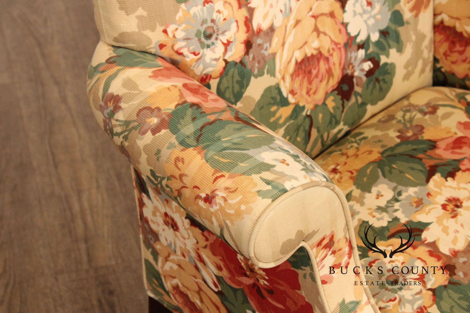 'A Colony Original' Georgian Style Mahogany Armchair