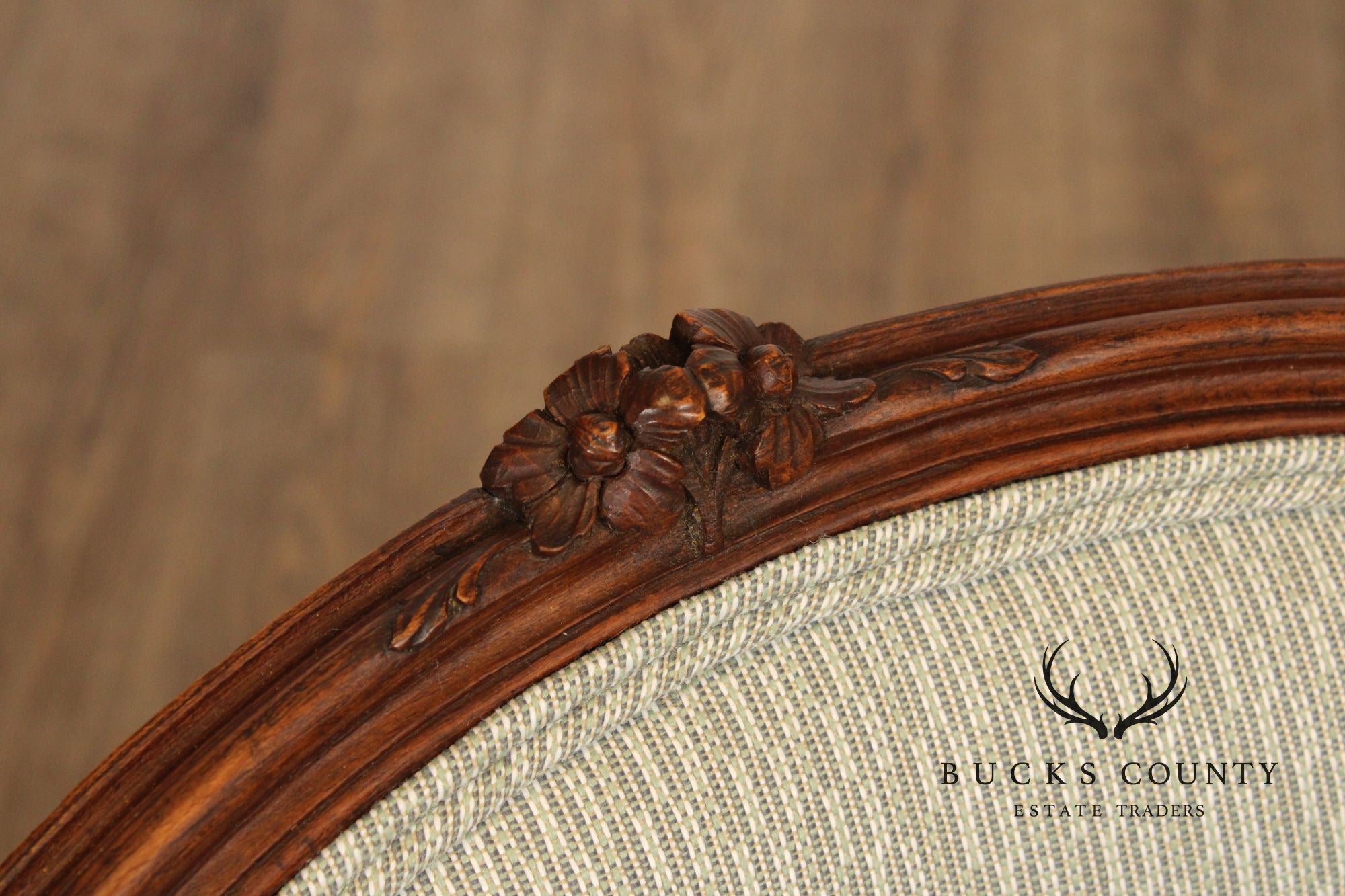 Antique French Louis XV Style Pair of Carved Fauteuil Armchairs