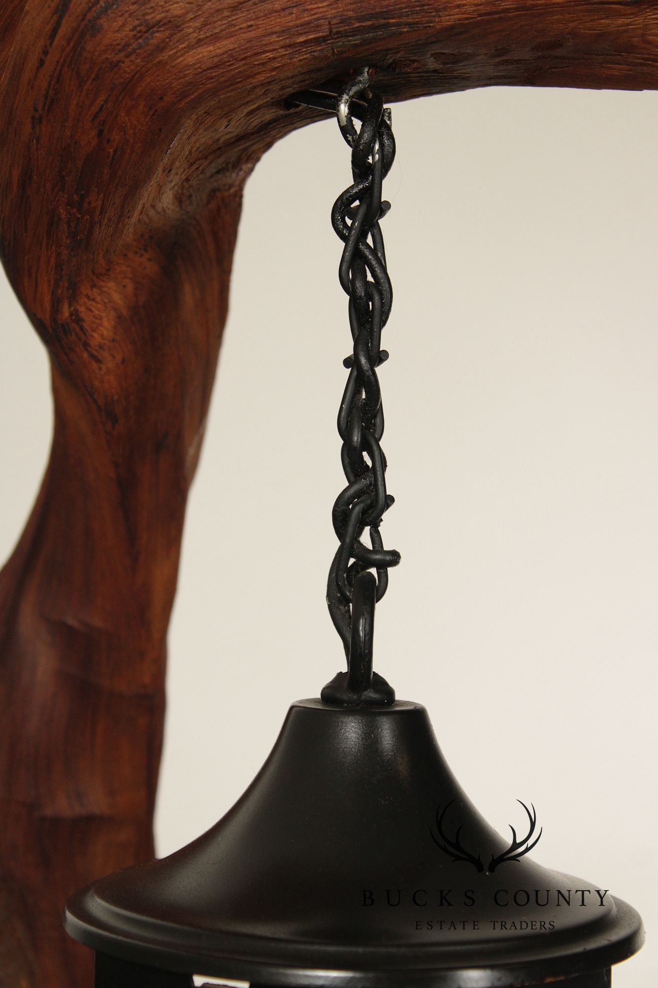 Mid Century Modern Tall Driftwood Table Lamp