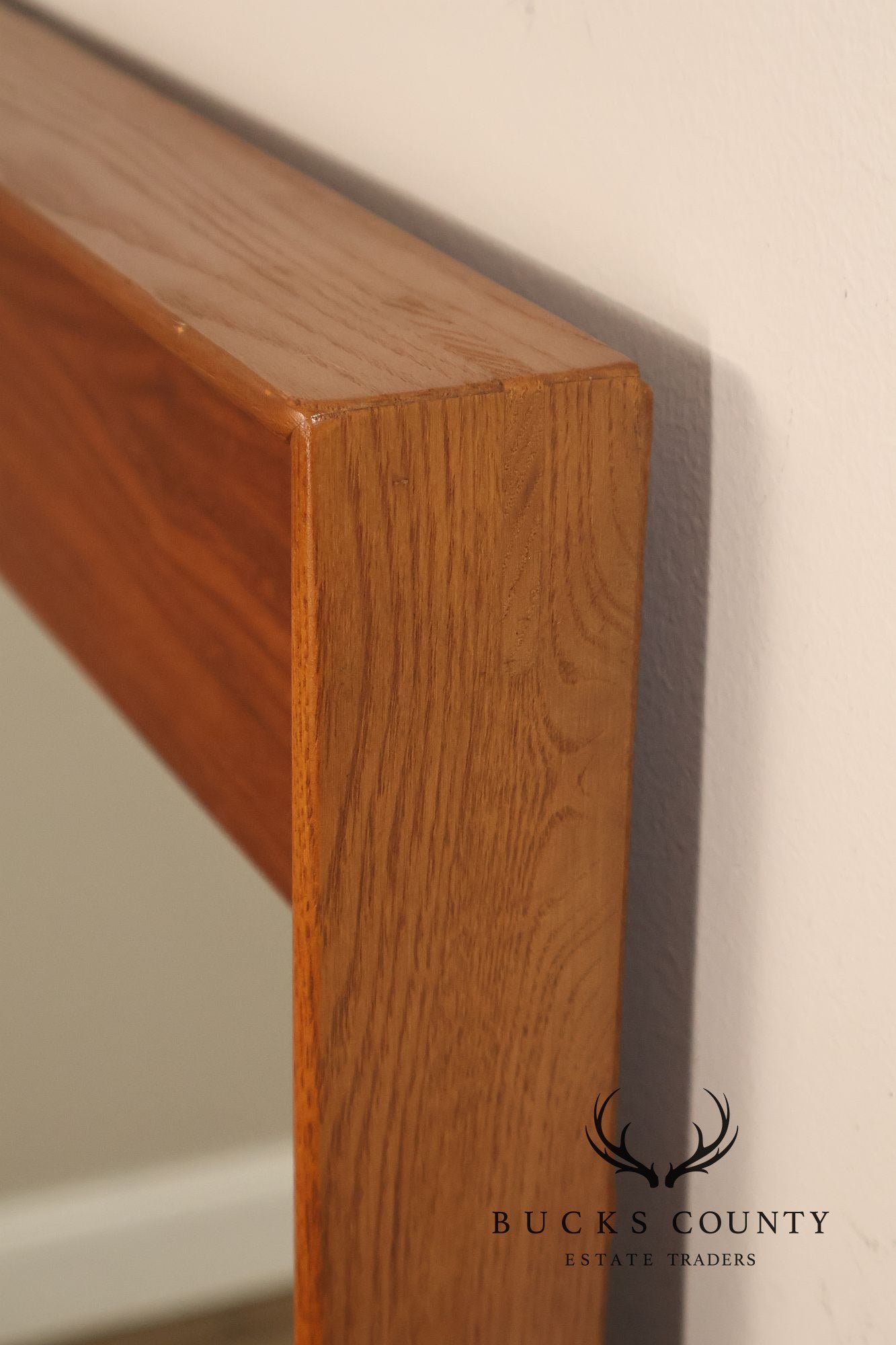 Danish Modern Vintage Teak Wall Mirror