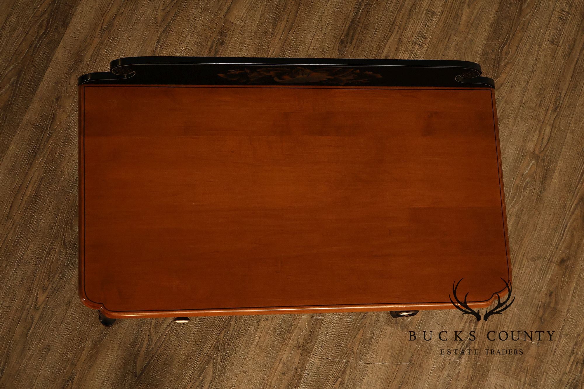 Hitchcock Vintage Ebonized Maple Writing Desk