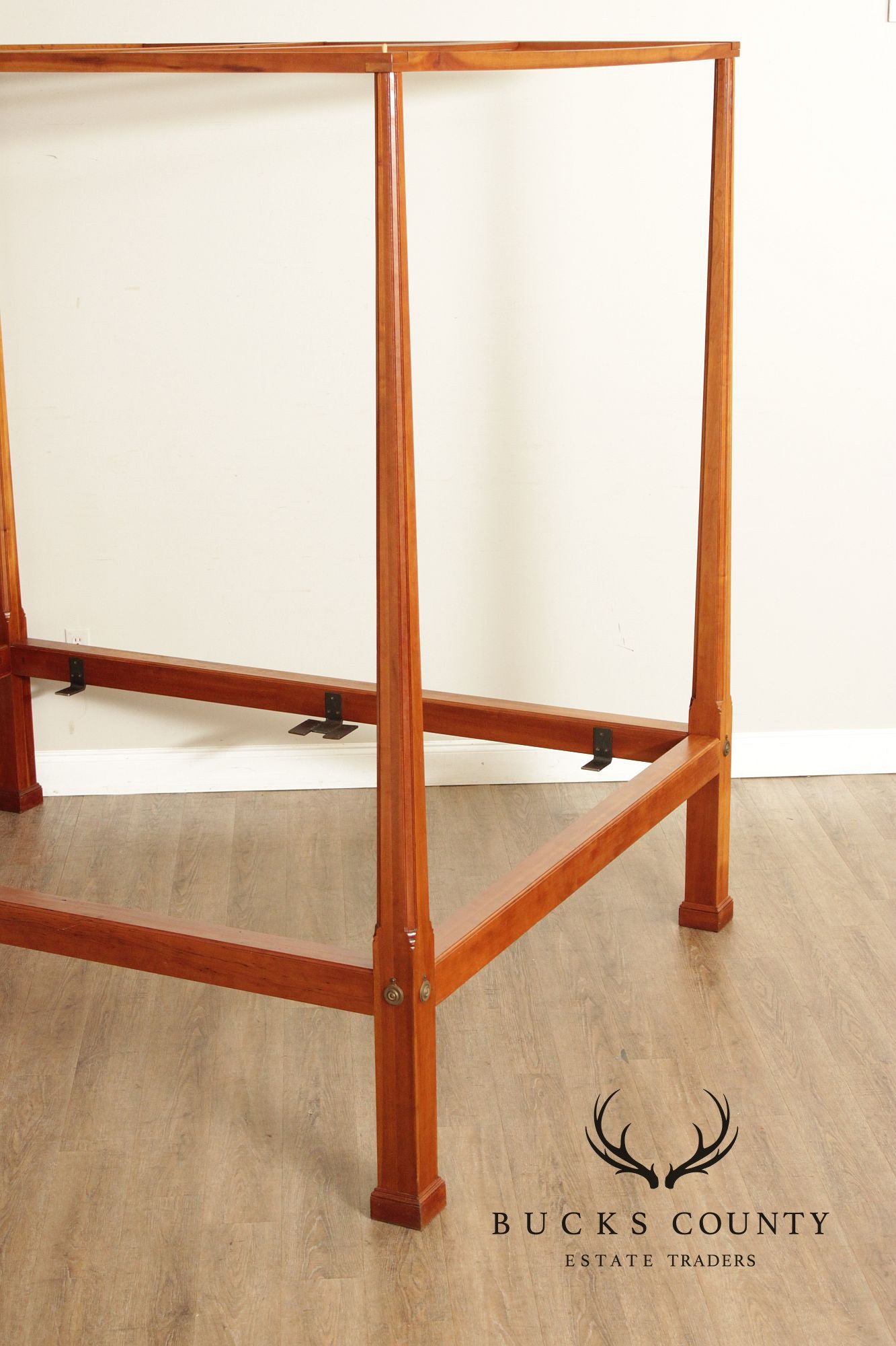 Custom Made American Cherry Four Poster Queen Size Bed