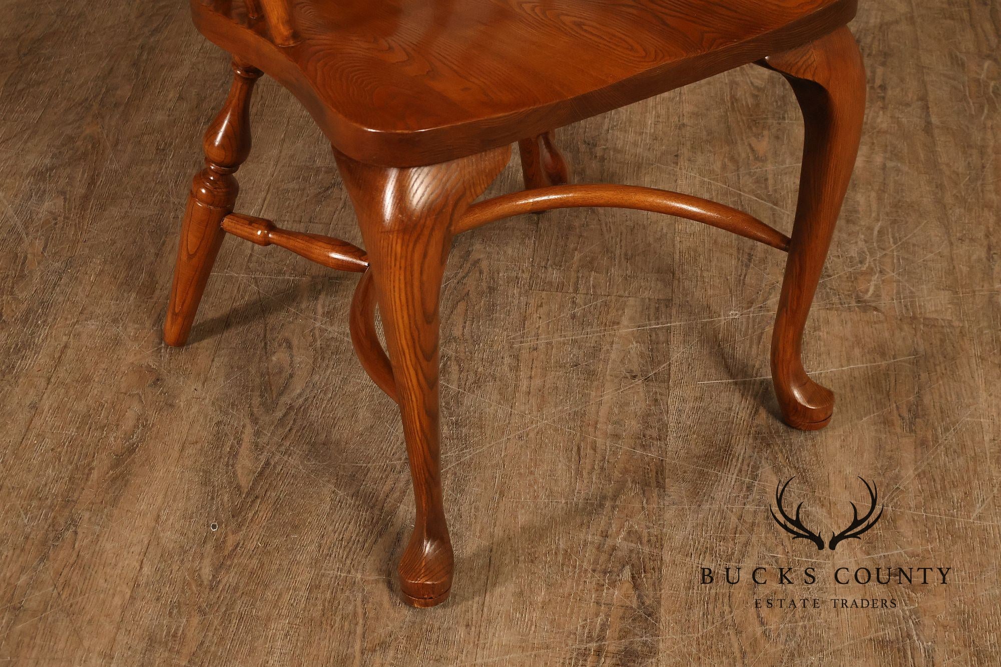 Nichols & Stone Set Of Four Windsor Dining Chairs