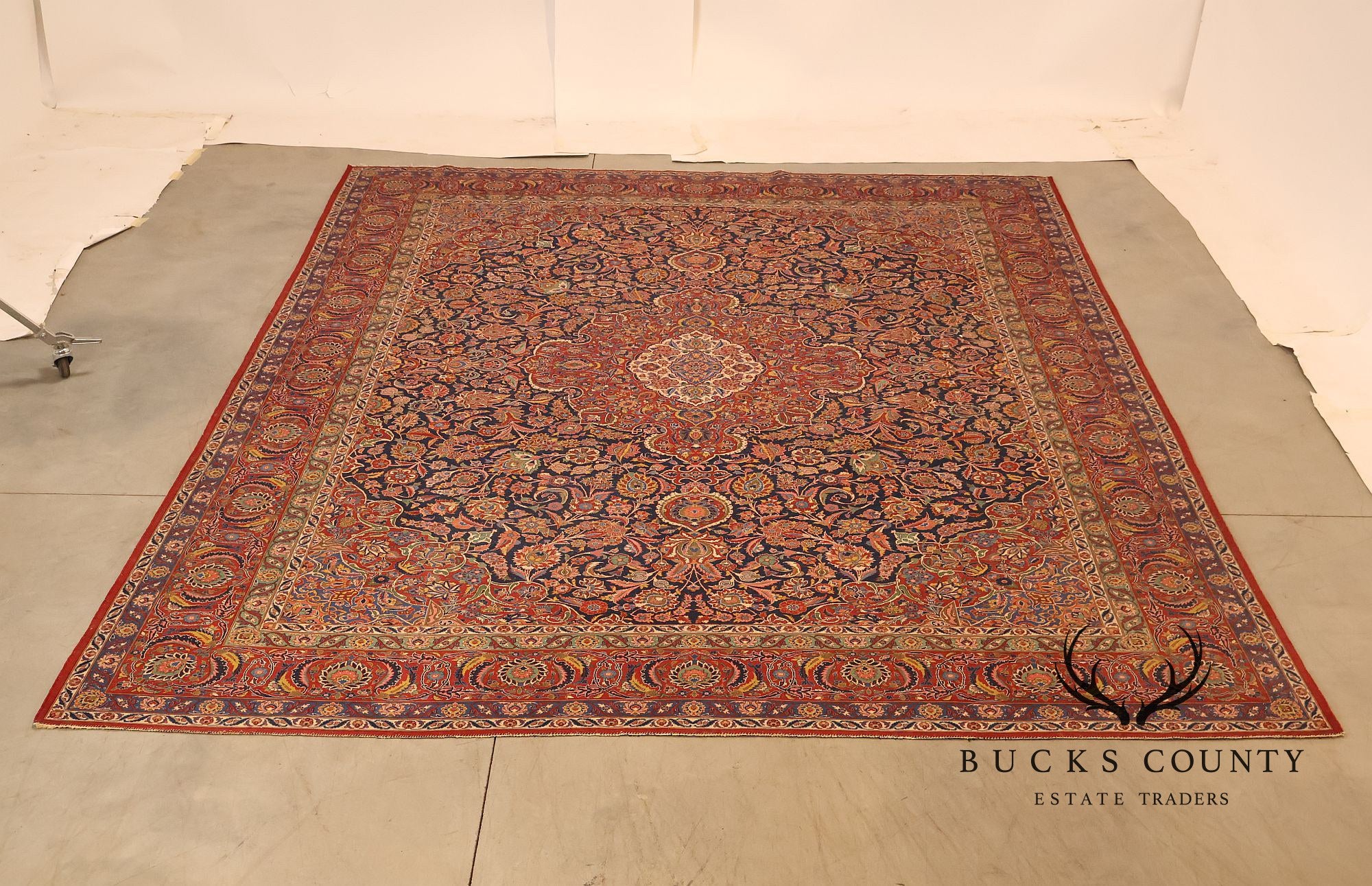 Large Hand Tied Traditional Persian Style Area Rug
