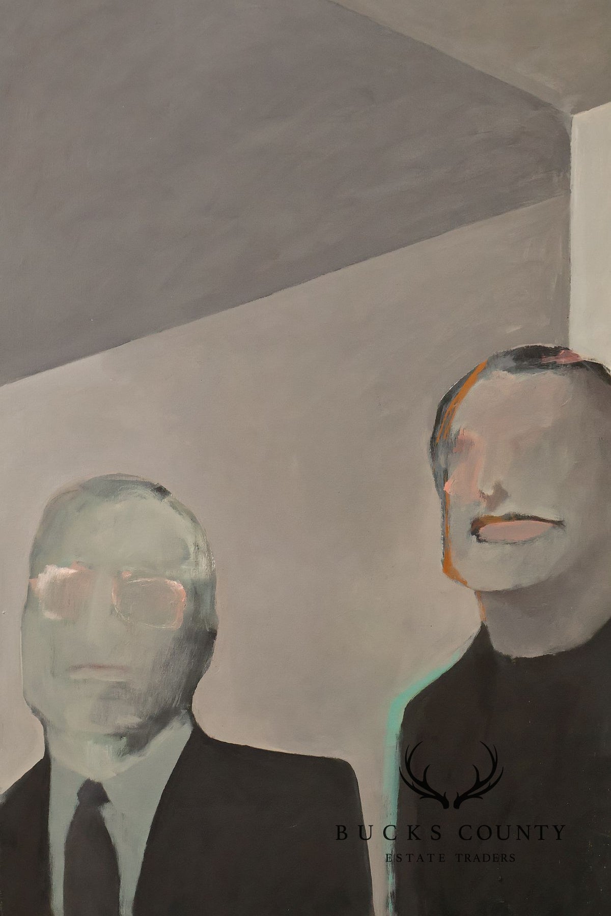 Anne Cooper Dobbins Oil Painting, 'Triumverate'
