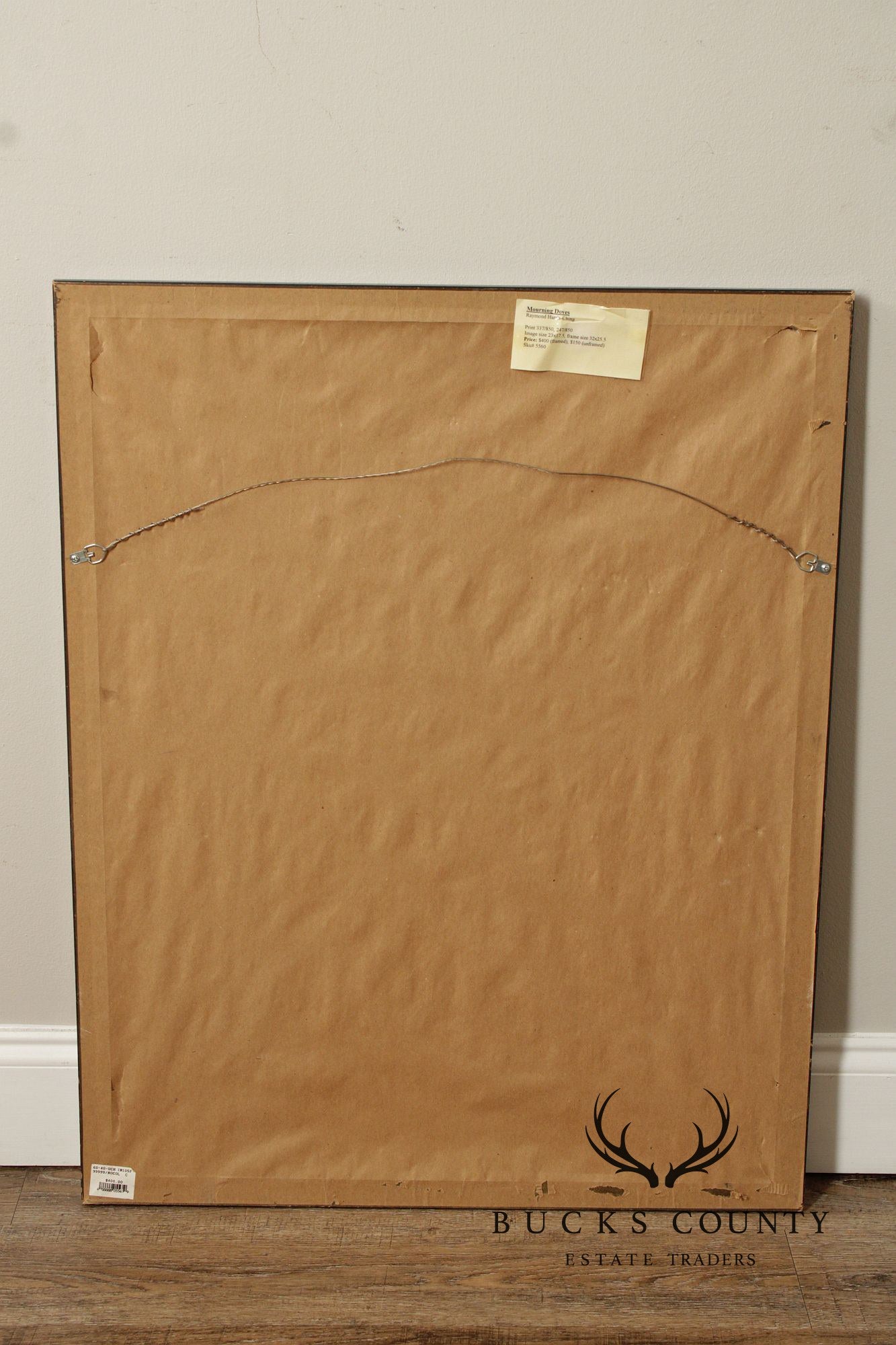 Raymond Harris-Ching Limited Edition Print, 'Mourning Doves'