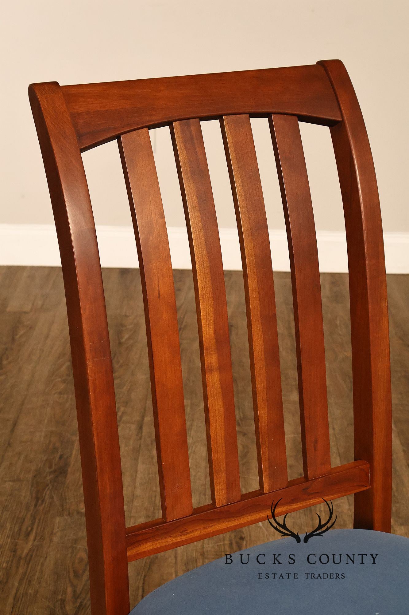 Ethan Allen 'American Impressions' Set of Eight Cherry Dining Chairs