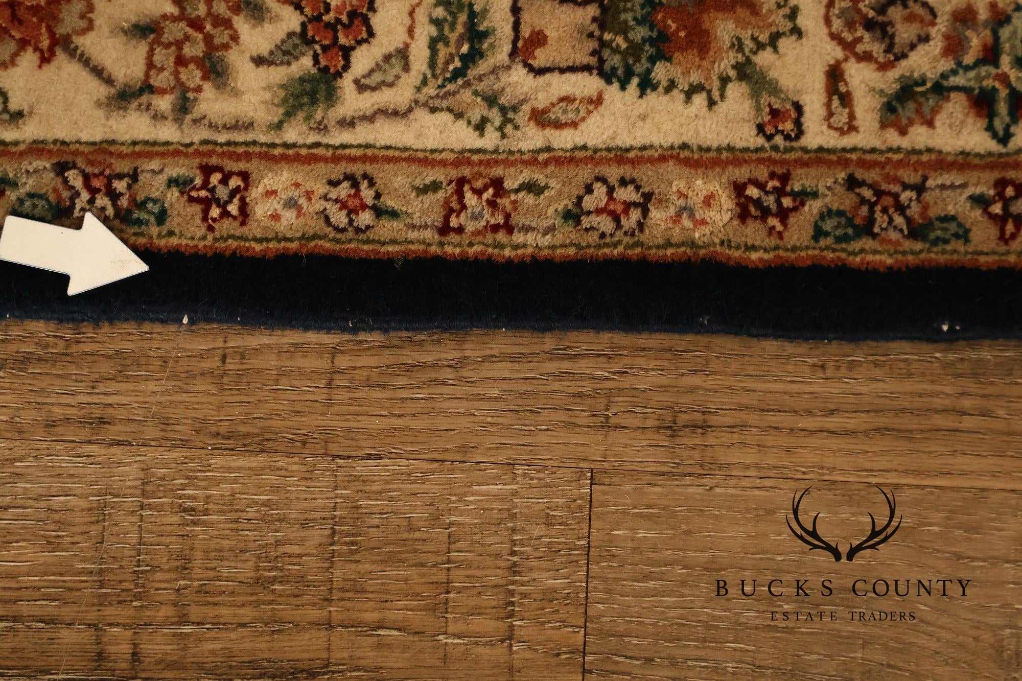 Chinese Tabriz Fish Pattern Hand Woven Wool & Silk Area Rug 4' x 6'