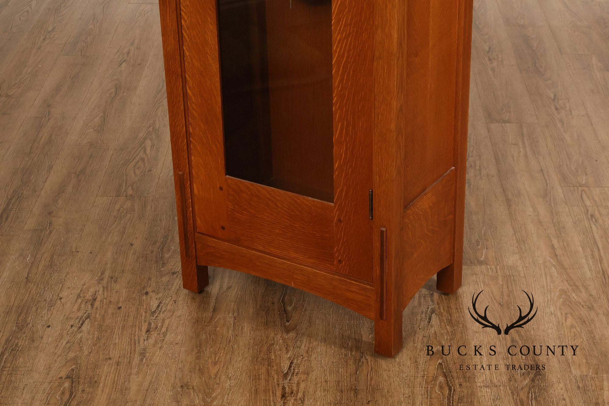 Stickley Mission Collection Oak Tall Case Clock