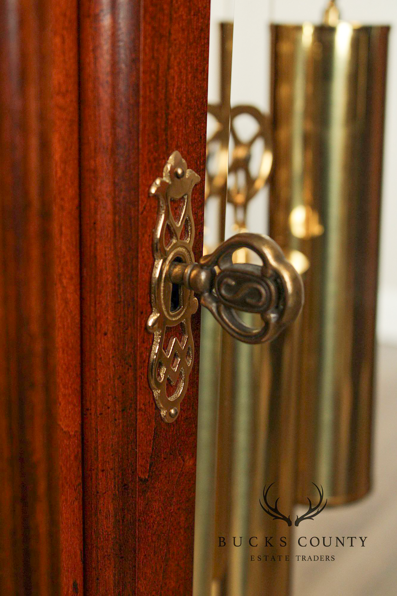 Sligh Georgian Style Mahogany 'Wilton' Grandfather Clock