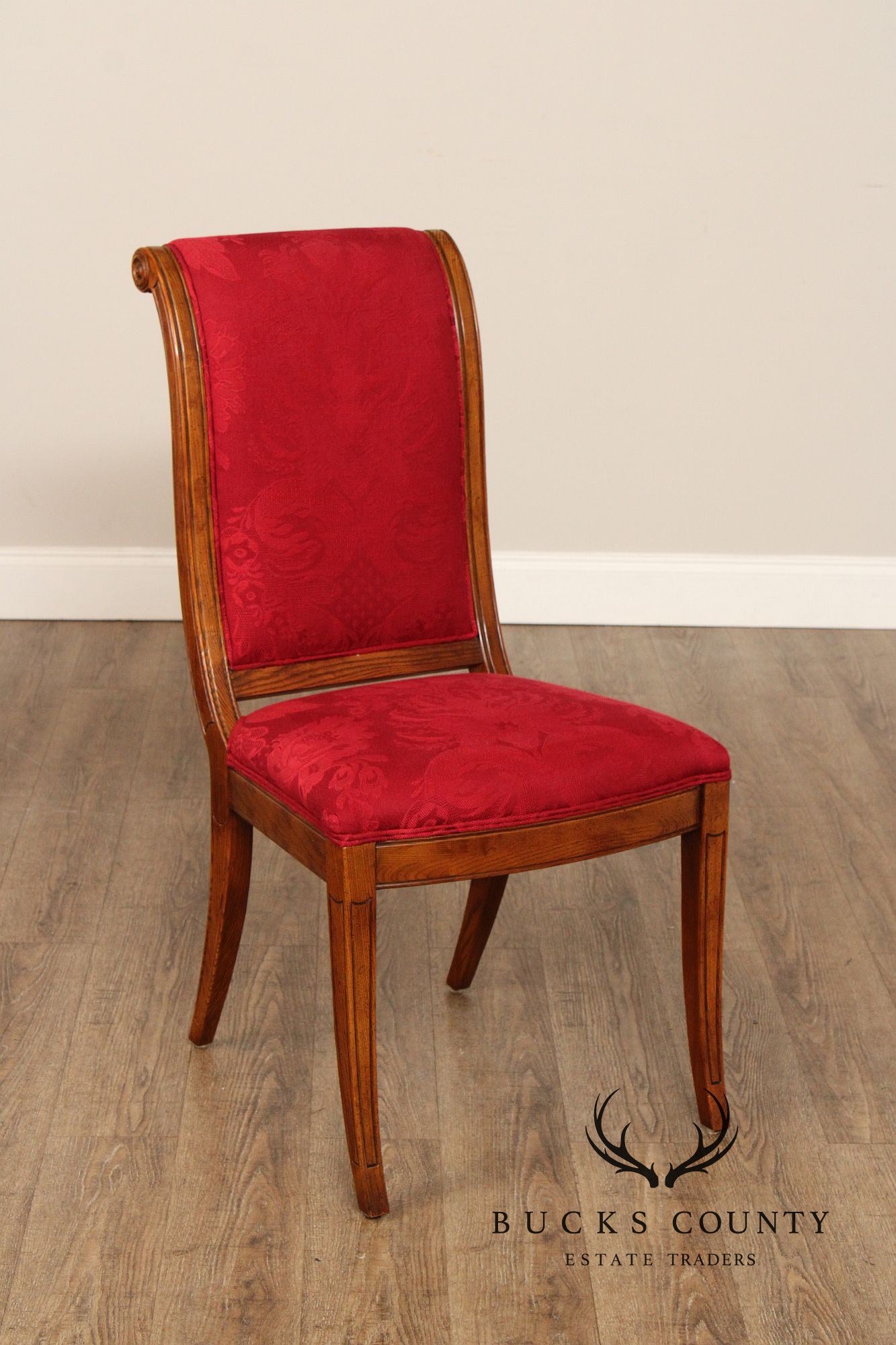 Henredon Charles X Empire Style Set of Six Dining Chairs