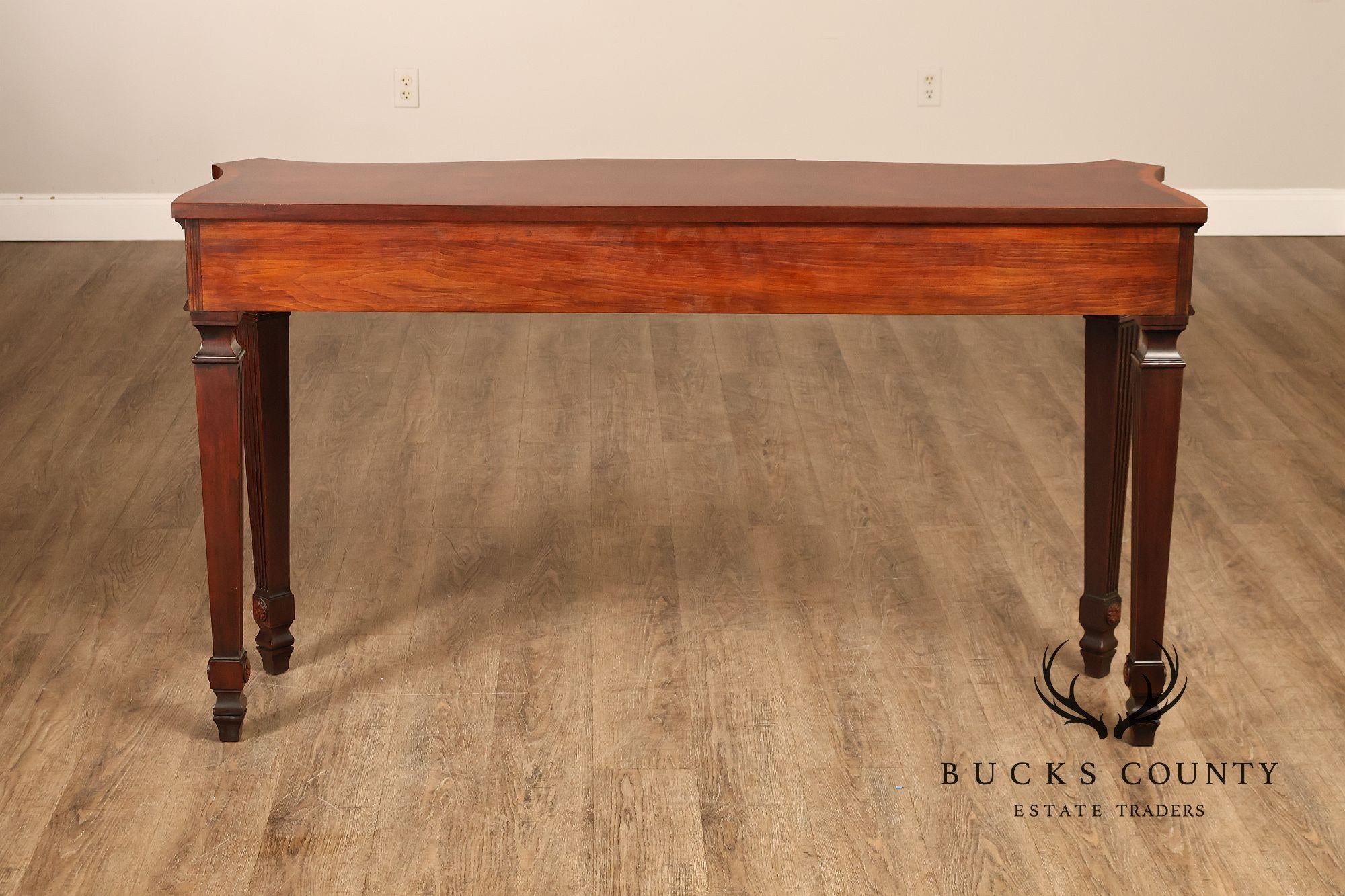 Henkel Harris Federal Style Mahogany Console Table