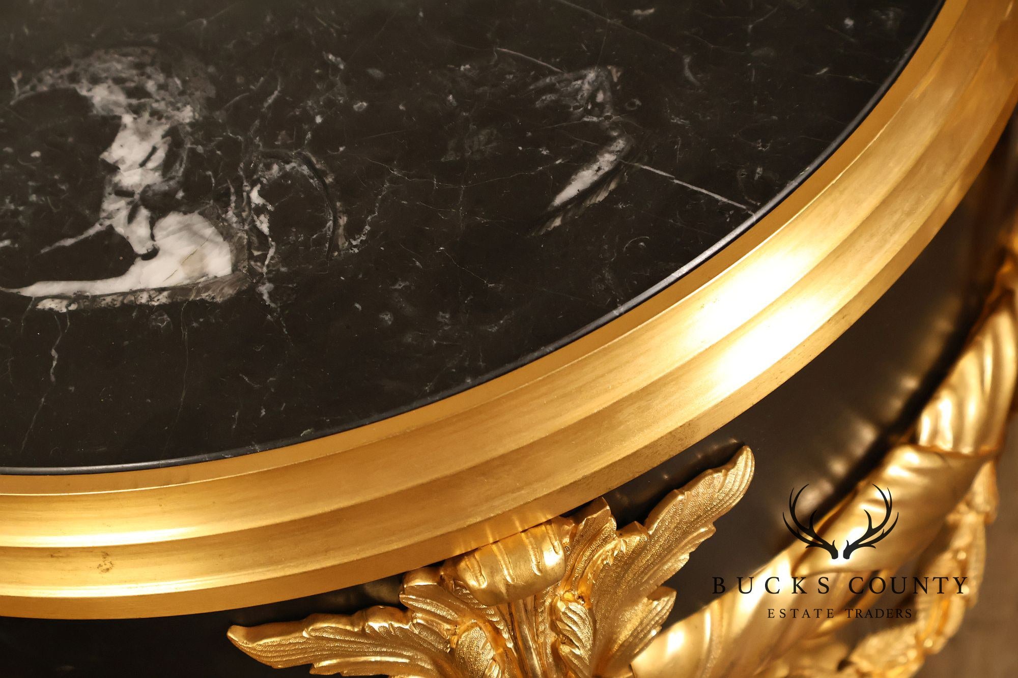 Fine Quality Bronze And Marble Louis XVI Style Gueridon Table