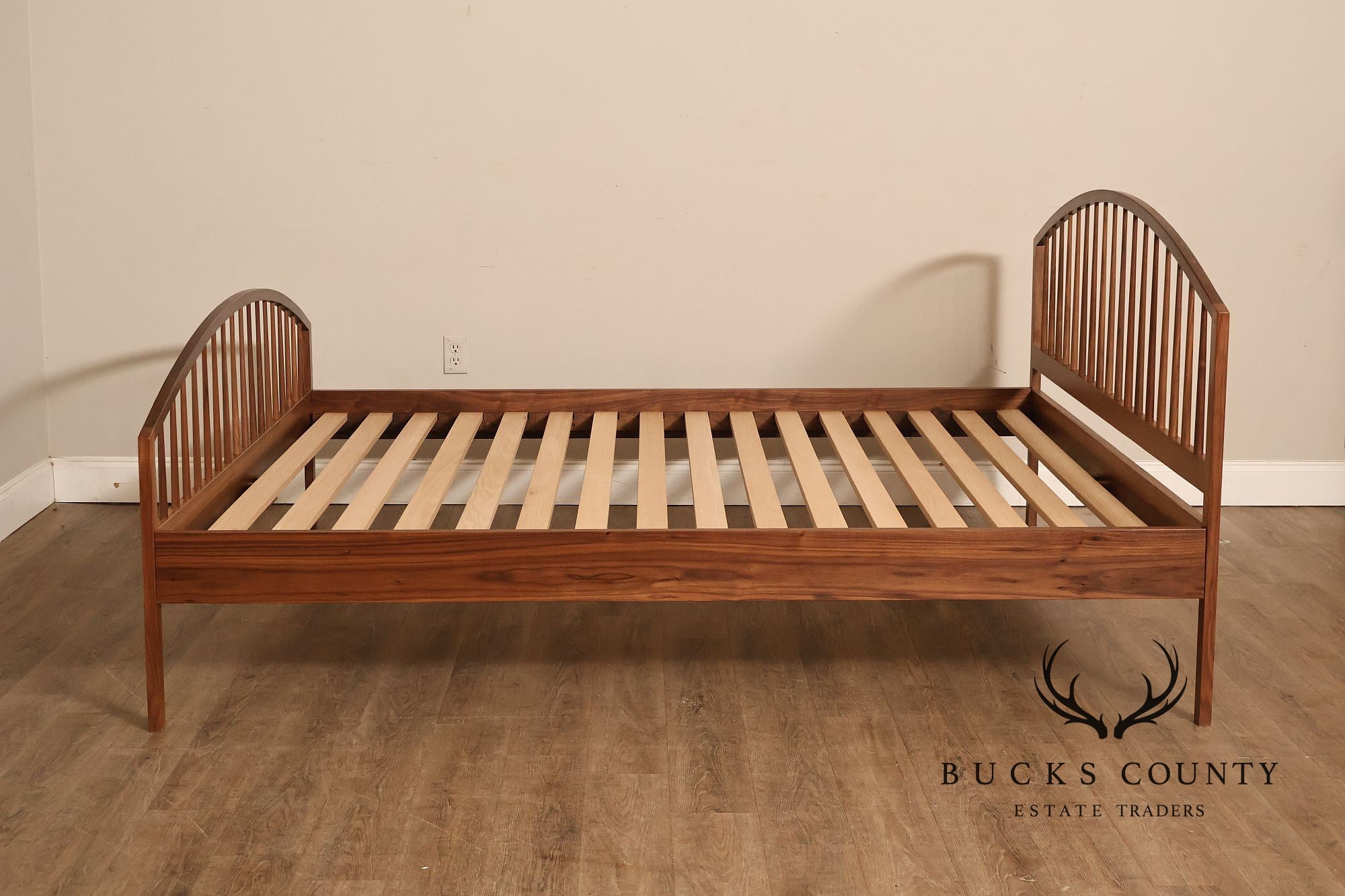 Chilton Burnett Spindle Walnut King Bed