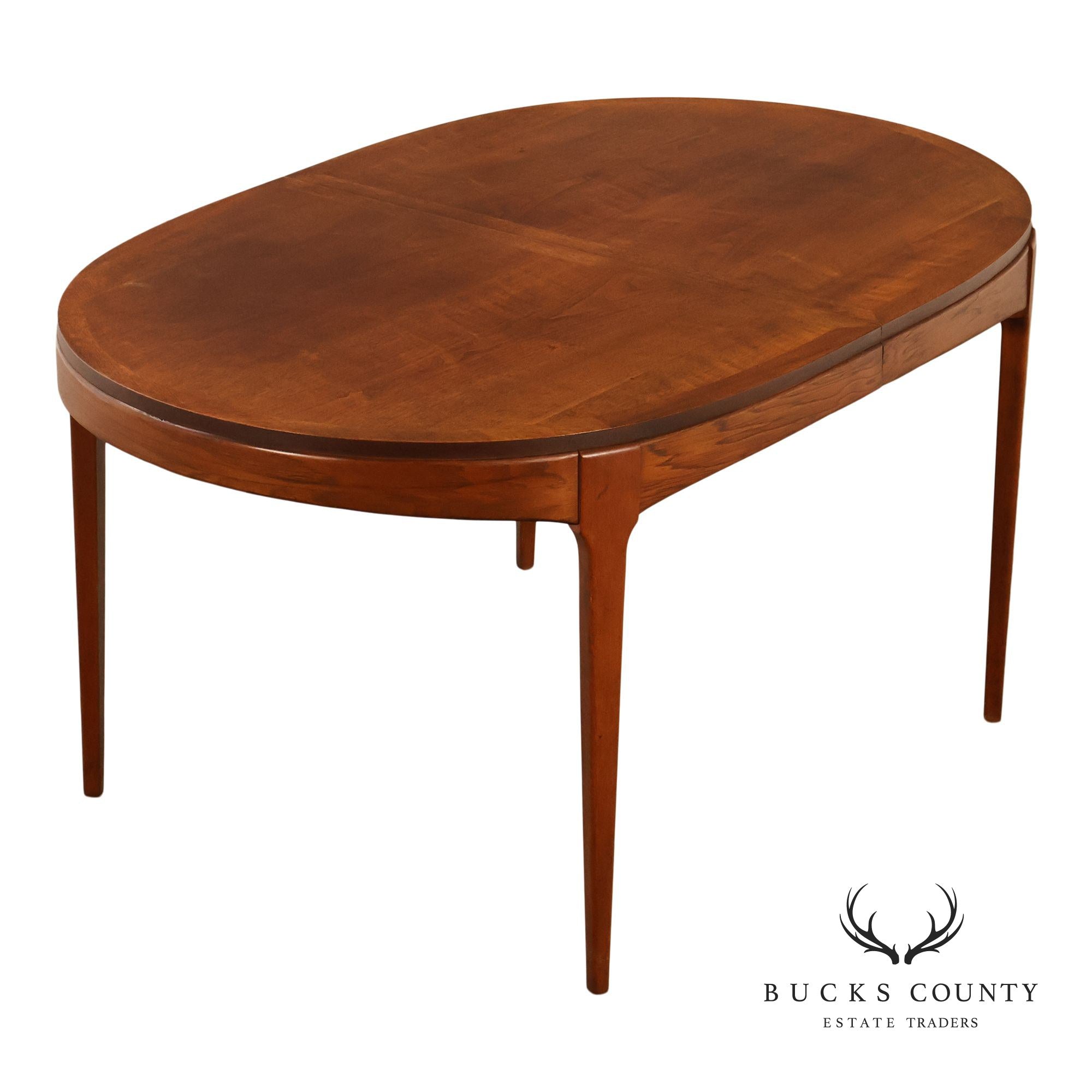 Lane 'Rhythm' Mid Century Modern Walnut Expandable Dining Table