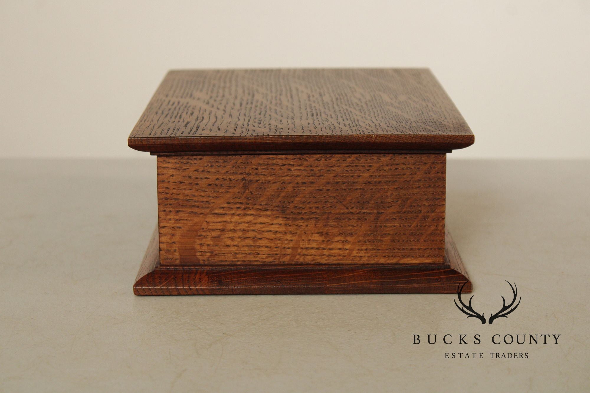 Stickley Mission Collection Oak Desk Box