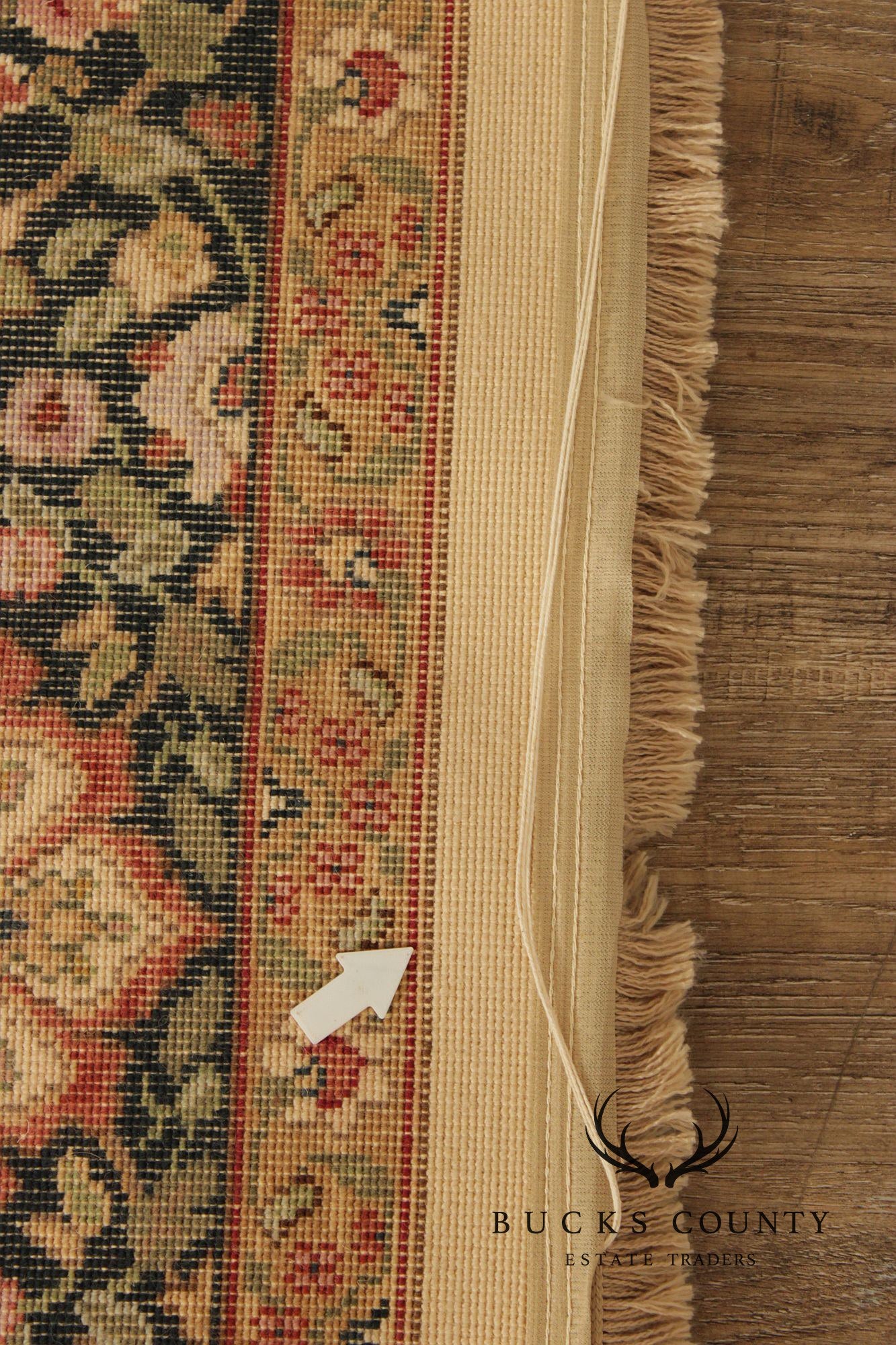 Karastan Indo-Kerman Wool Area Rug 8'8" X 12'