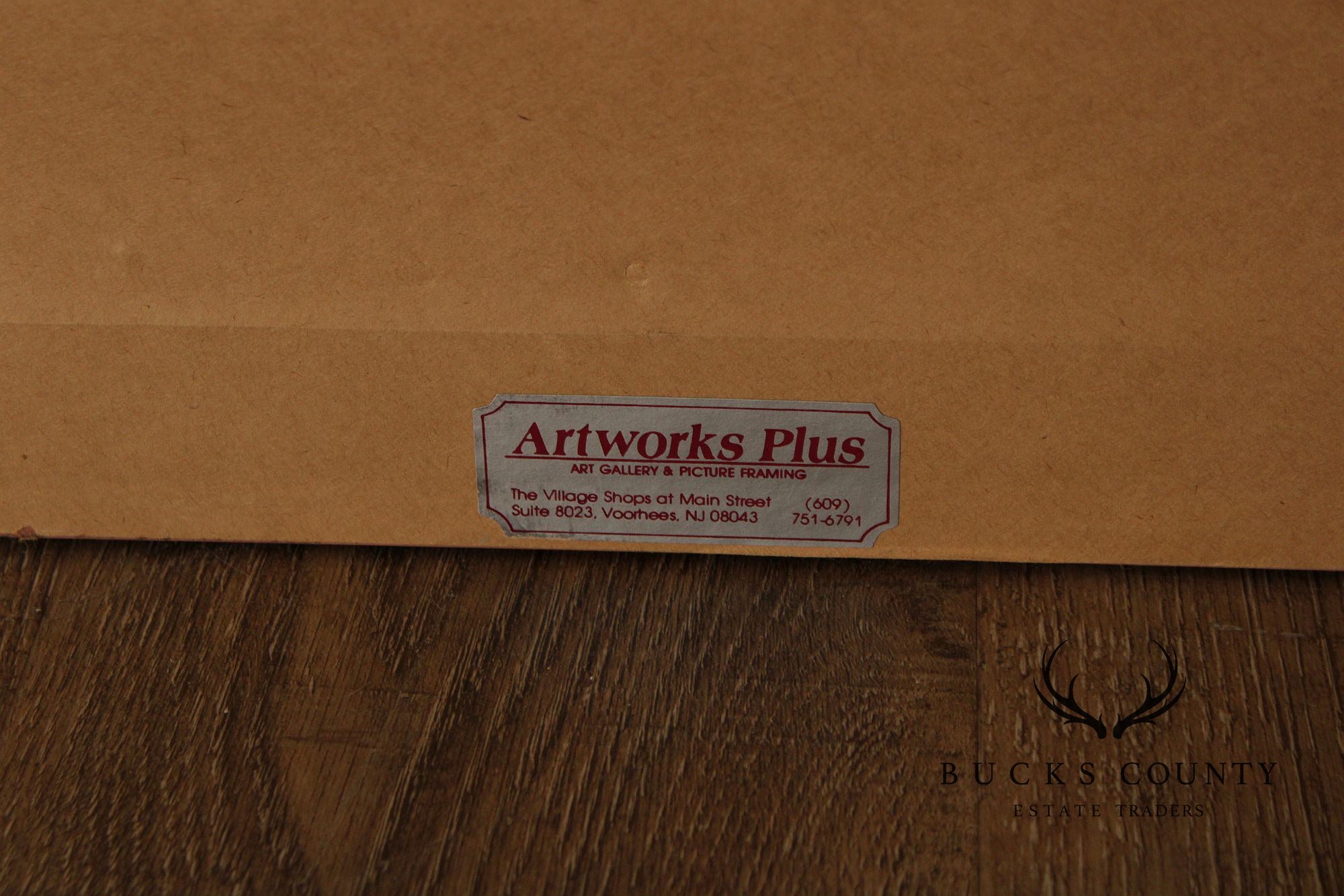 Jane Bazinet Framed Serigraph Print, 'Misty Road'