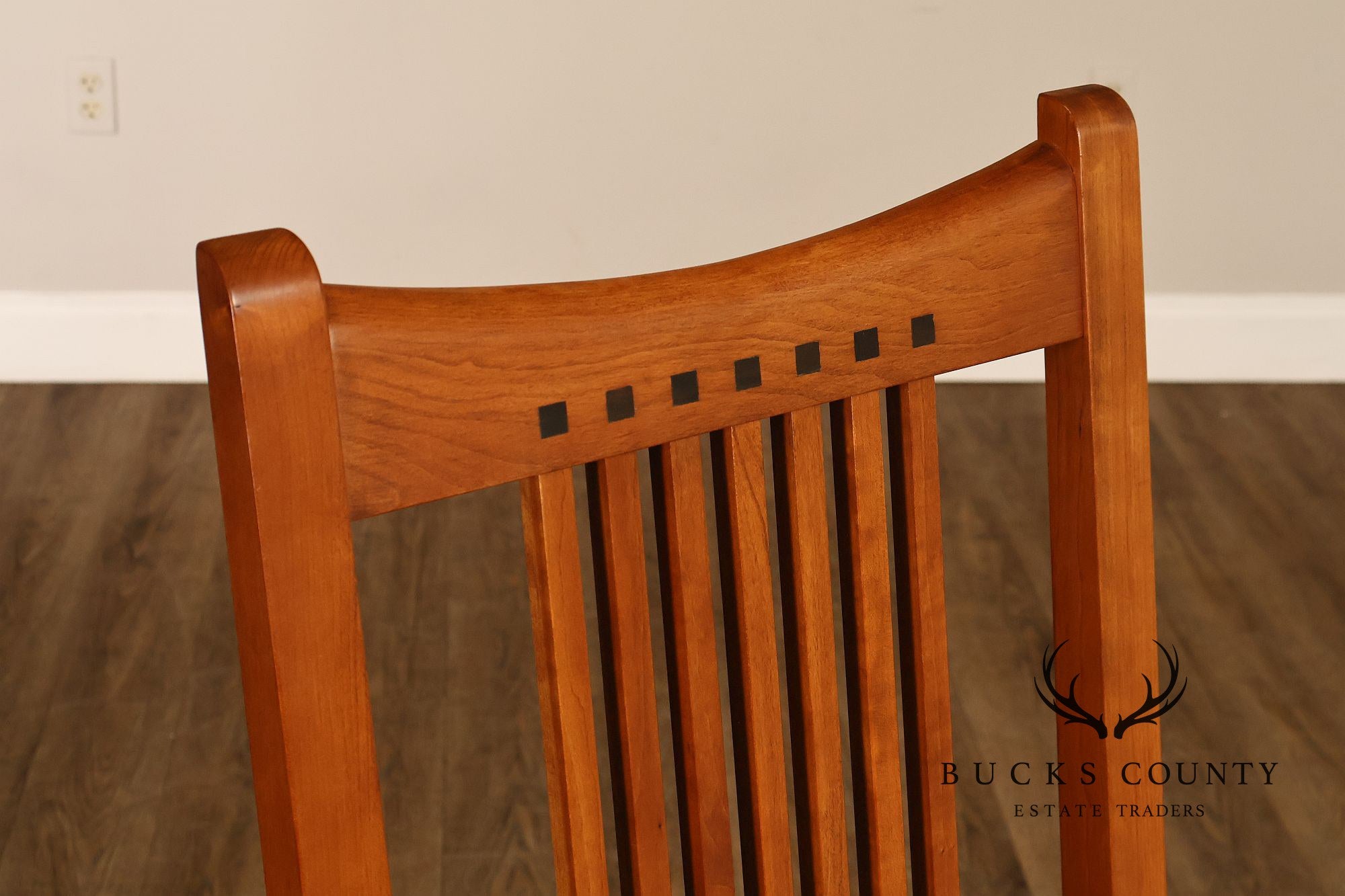 Stickley 21st Century Collection Set of Eight Cherry Dining Chairs