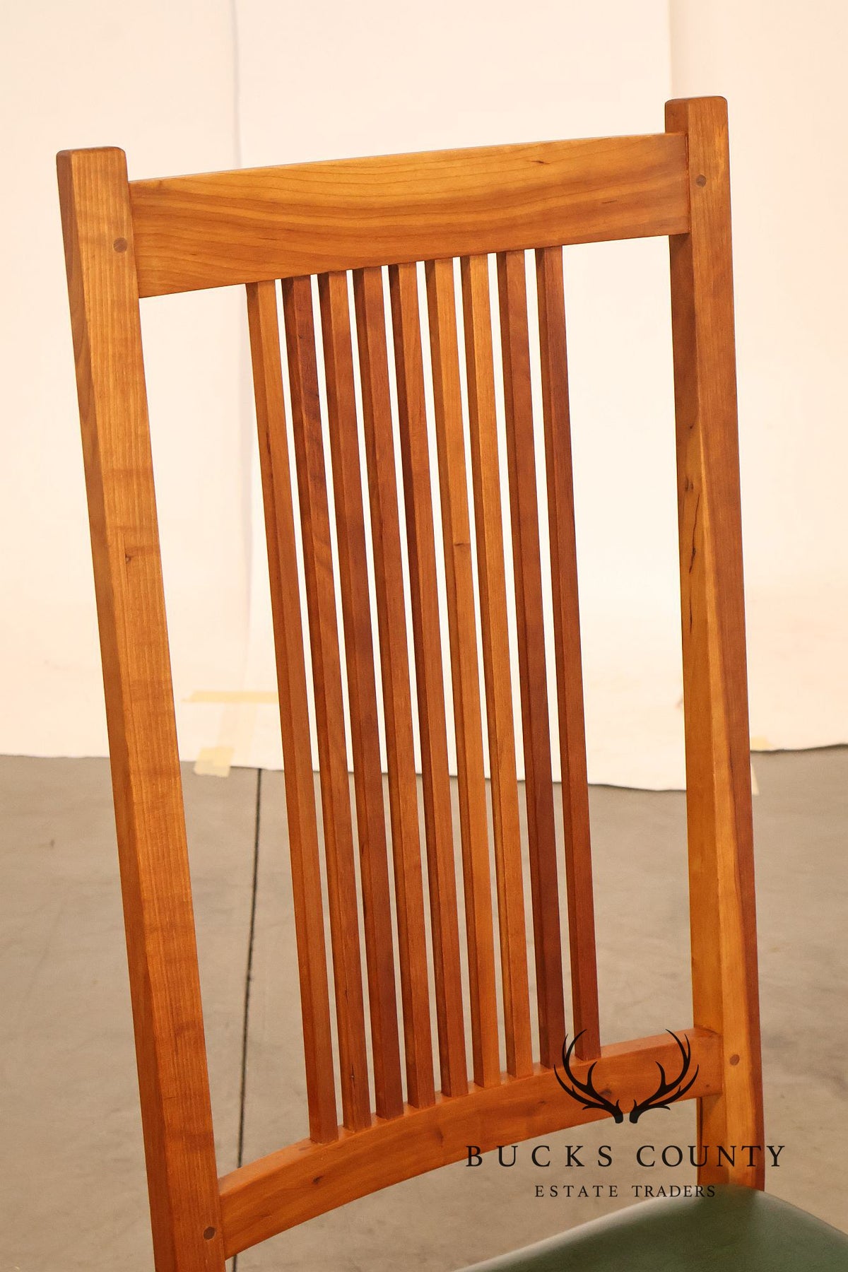 Stickley Mission Collection Cherry Spindle Back Dining Chairs Set Of 6
