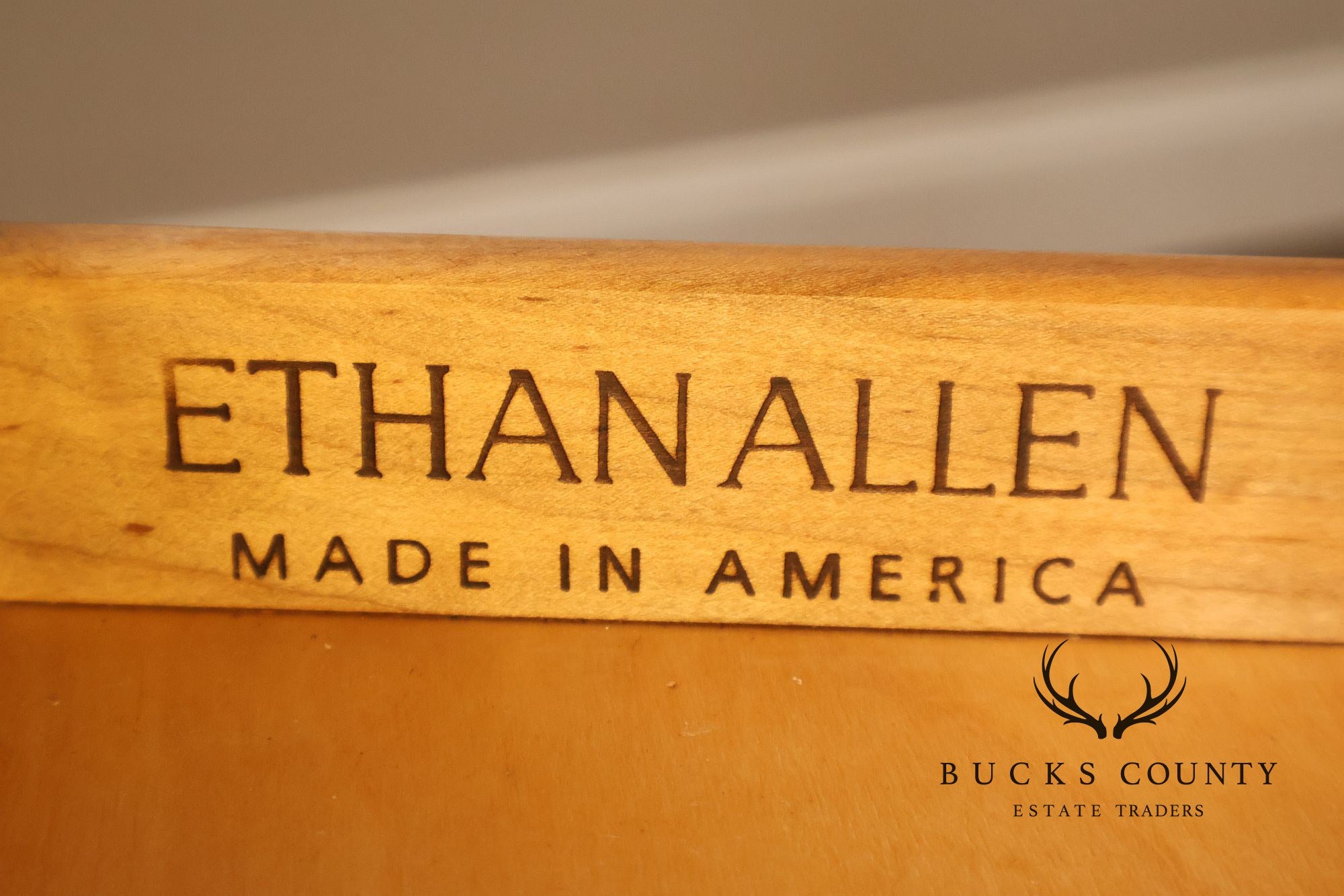 Ethan Allen British Classics "Cayman" Pair Of Nightstands