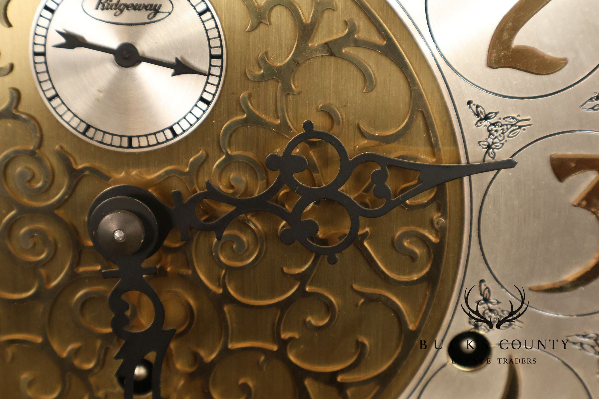 Ridgeway Traditional Cherry Grandfather Clock