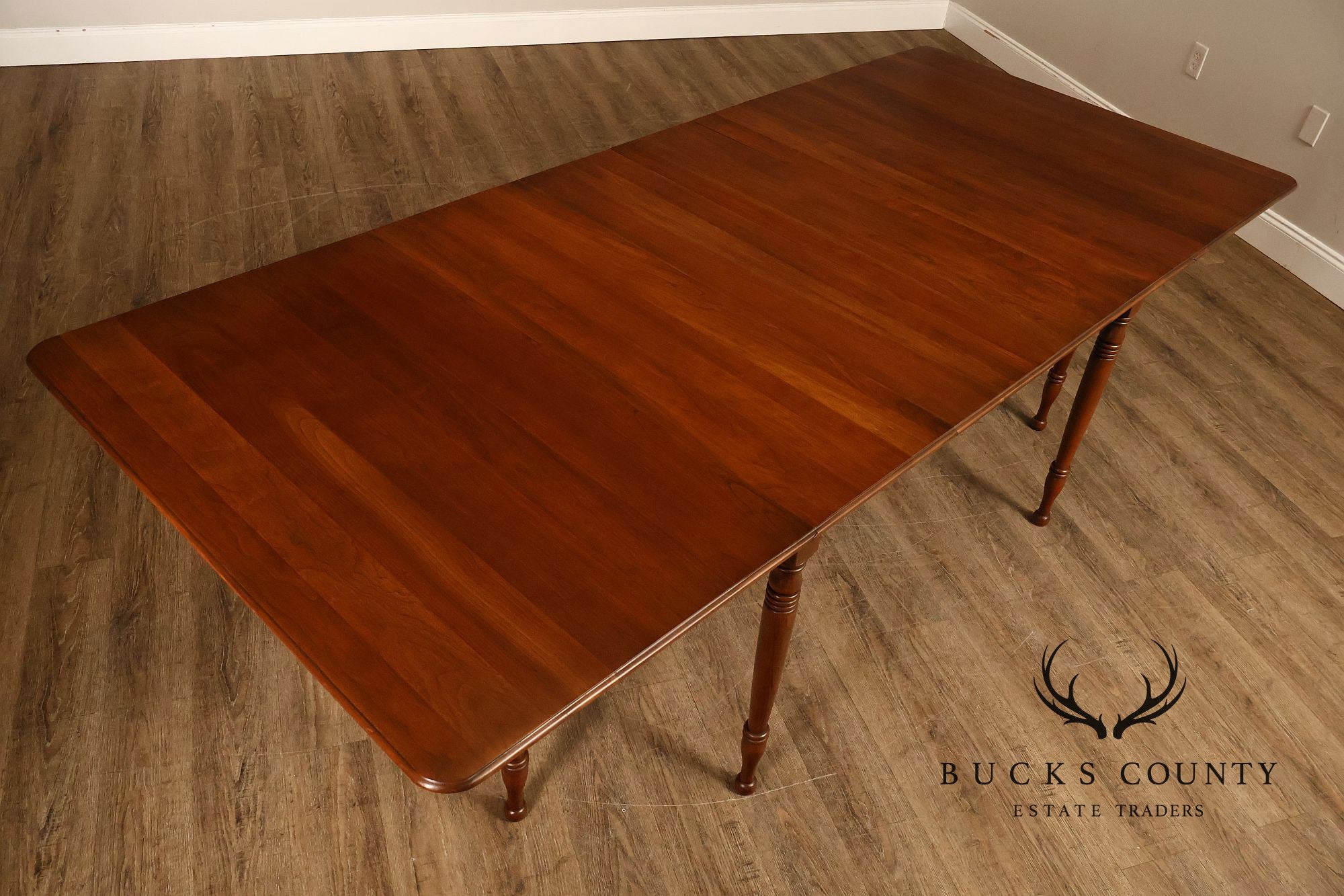 Pennsylvania House Cherry Drop Leaf Dining Table With Leaves