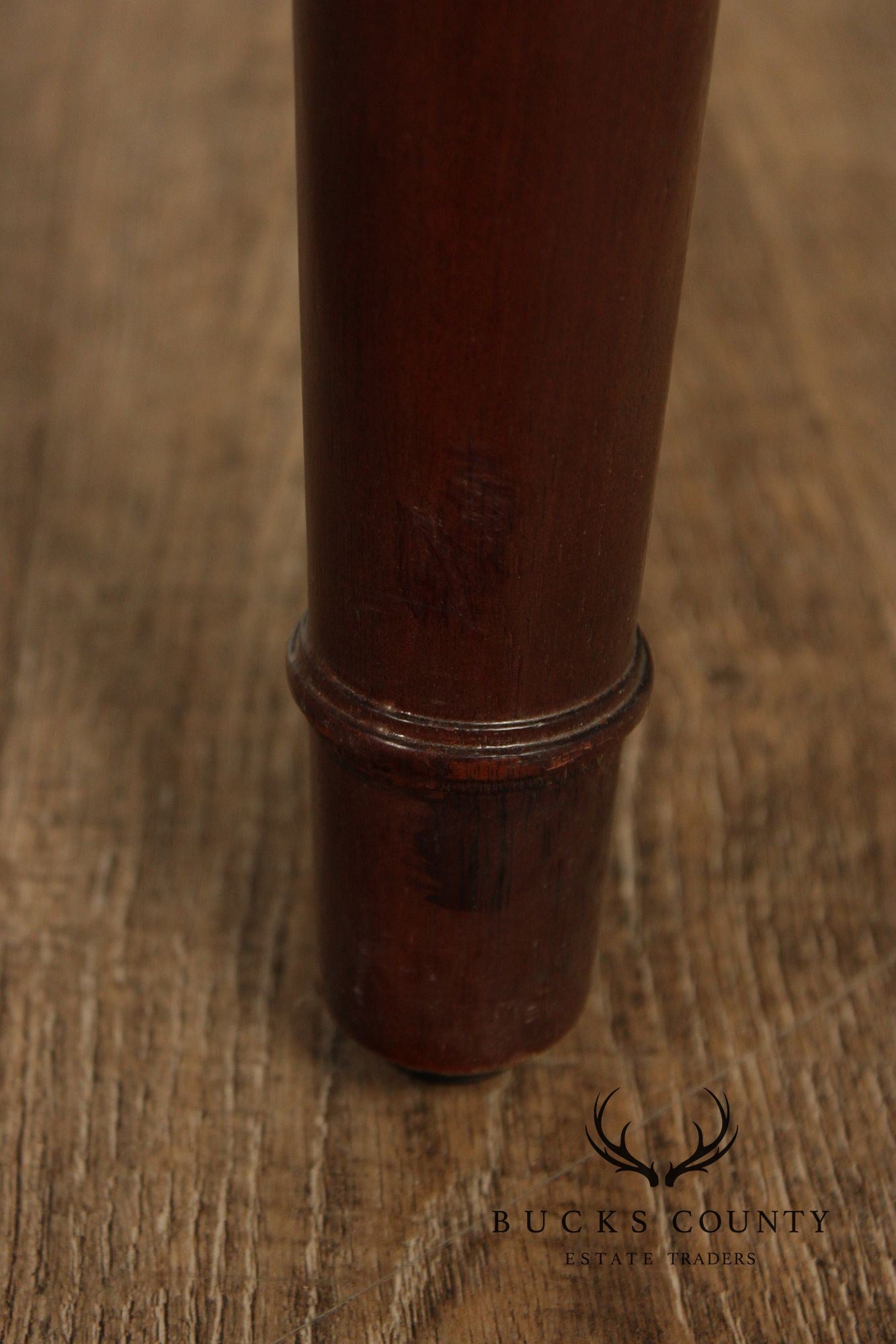 Barbara Barry For Baker Mahogany Long Console Table