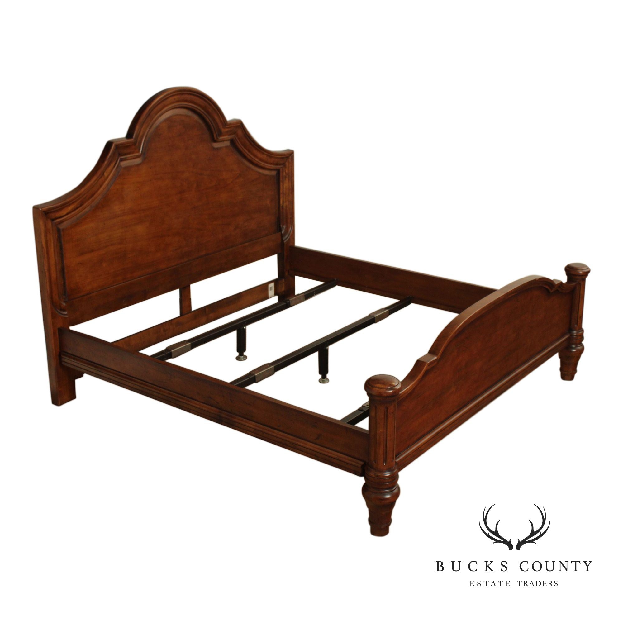 Century Furniture Traditional Cherry Messina King Size Bed