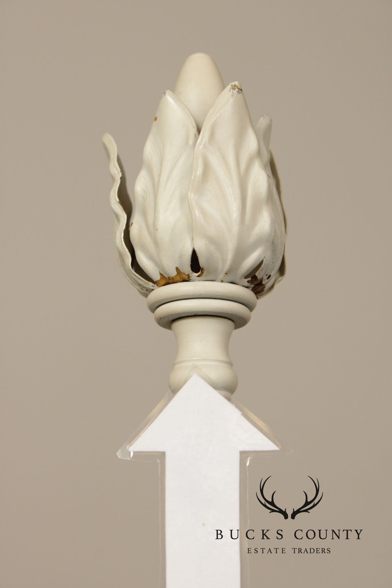 William Calder Marshall Bisque 'Resignation' Table Lamp