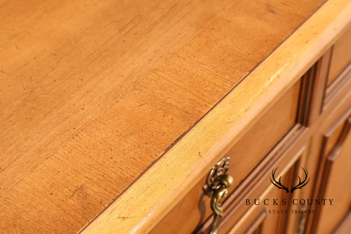 Century Furniture Regency Style Flip Top Server