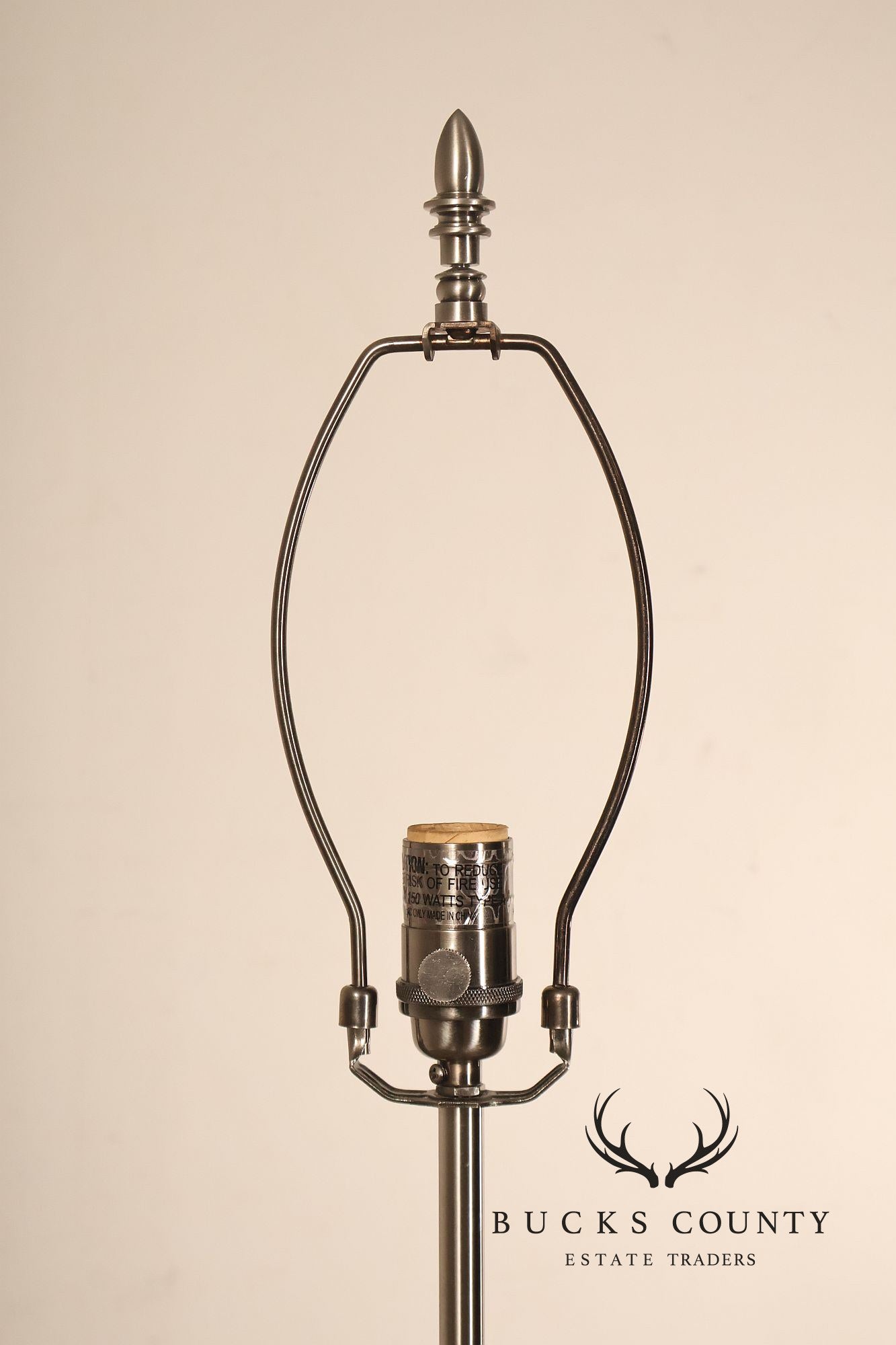 Restoration Hardware Adjustable Height Steel Floor Lamp