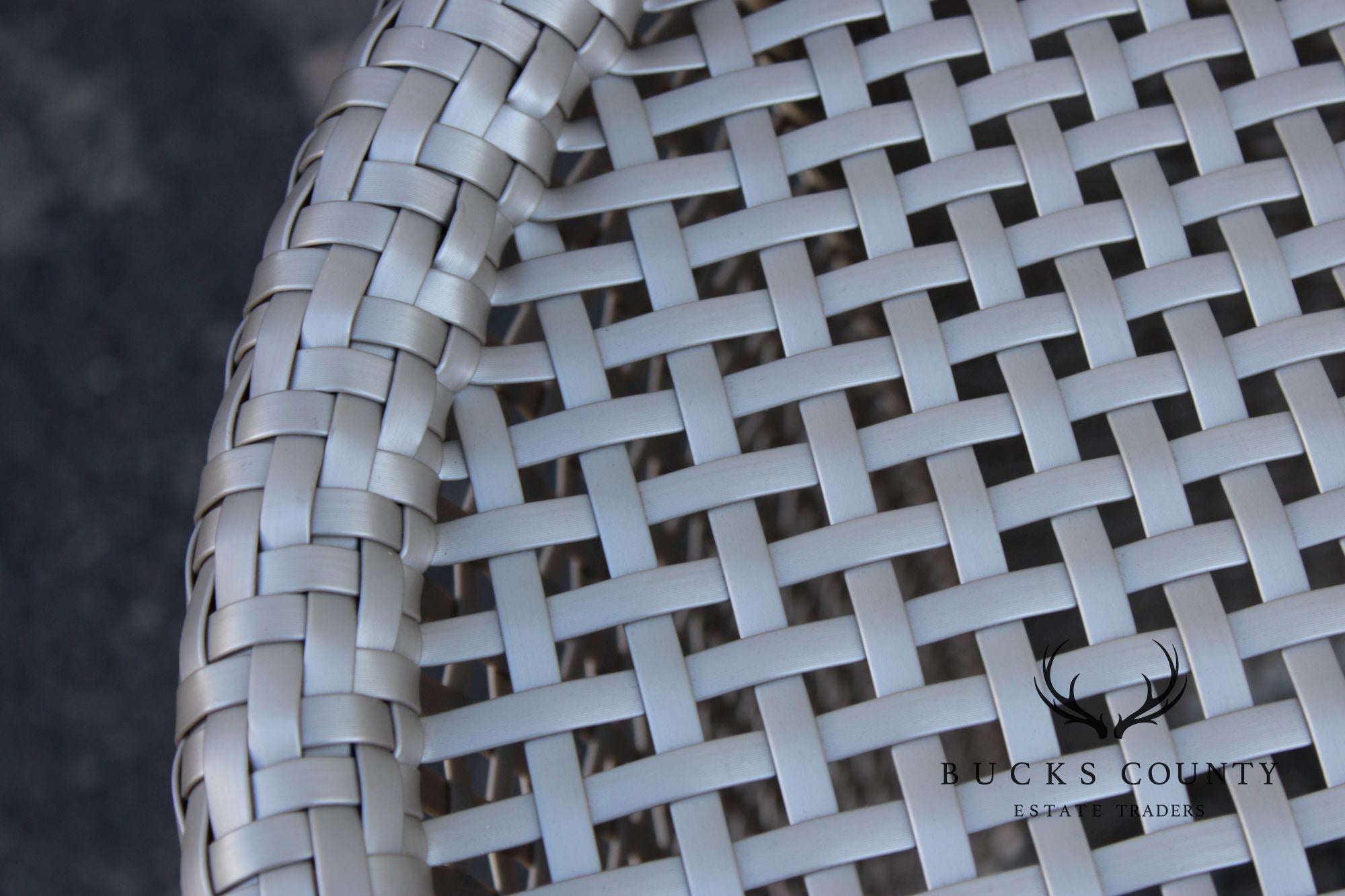 Dedon Contemporary Outdoor Patio Bar Cart