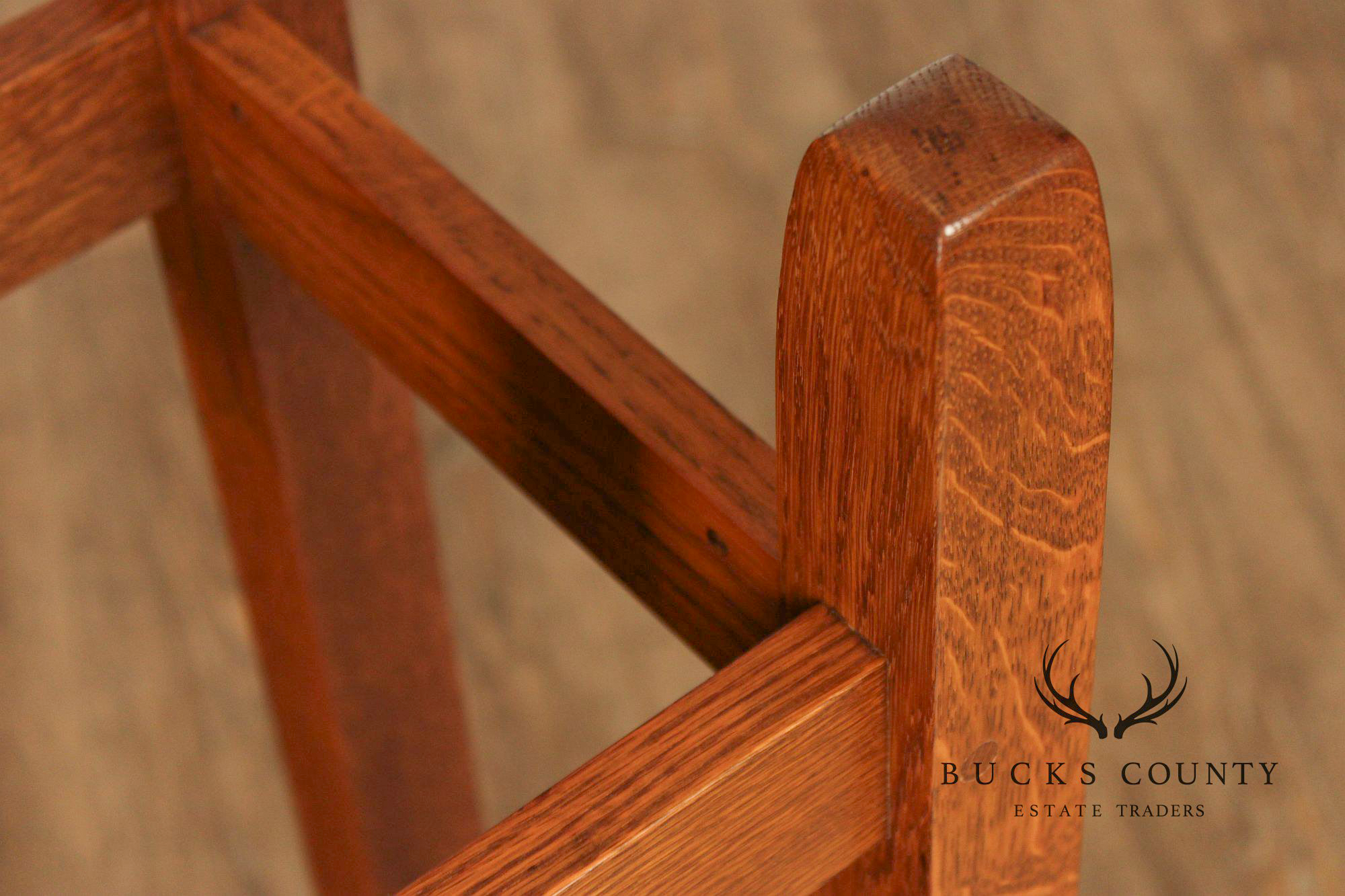 Stickley Furniture Mission Collection Oak Umbrella Stand