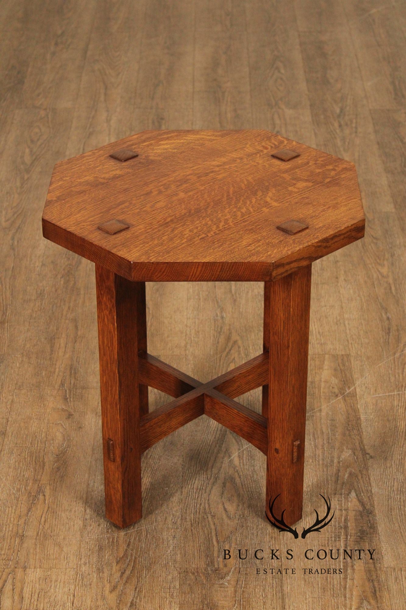Stickley Mission Collection Oak Tabouret