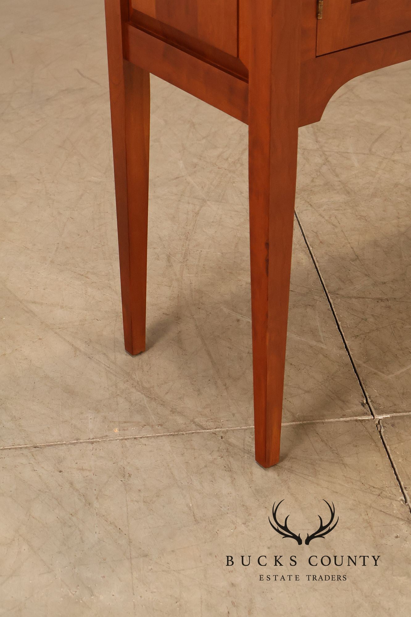 Tom Seely Hepplewhite Style Cherry Sideboard