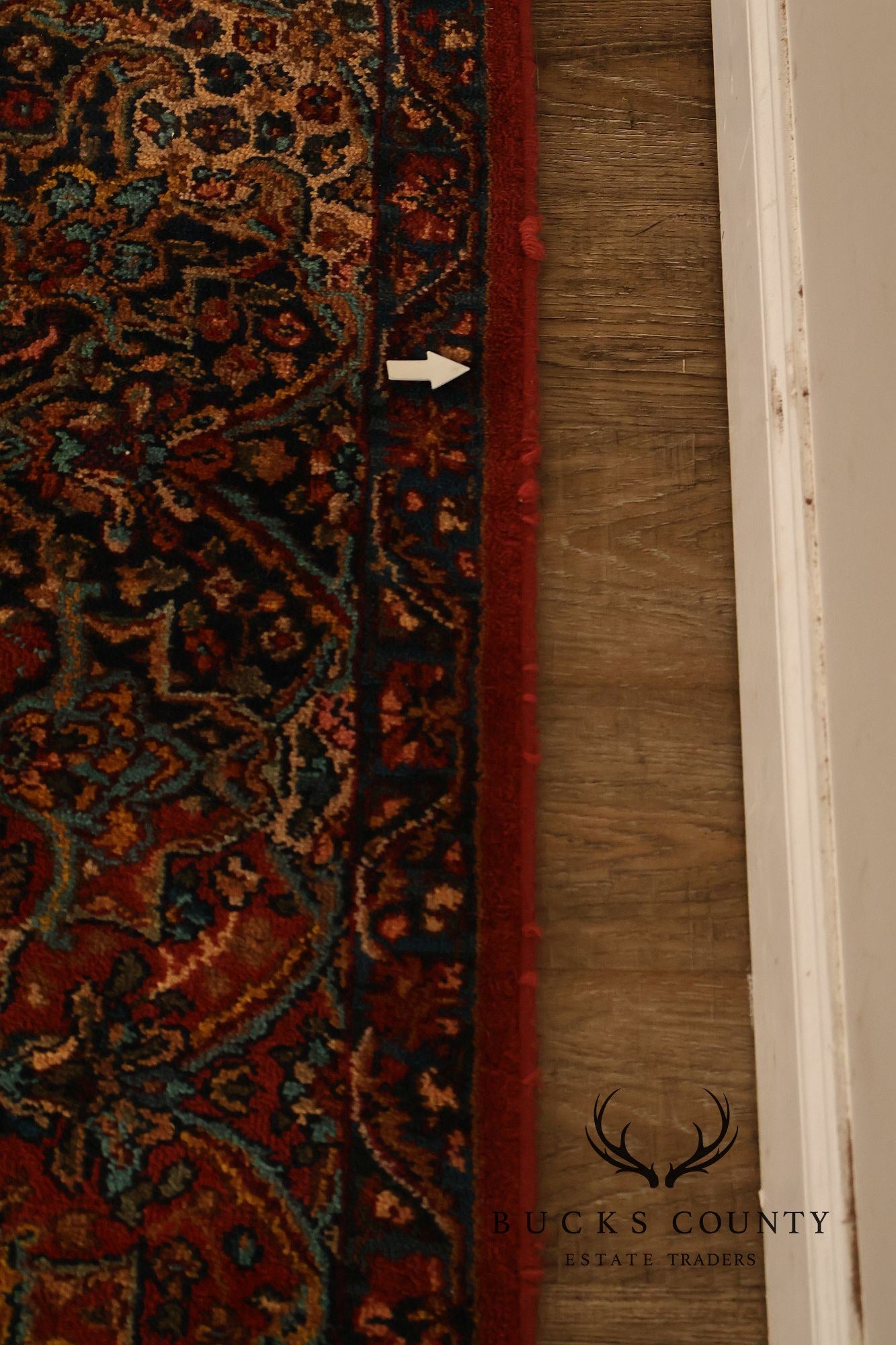 Karastan 8’ 8” X 12’ Multicolor Panel Kirman Wool Area Rug