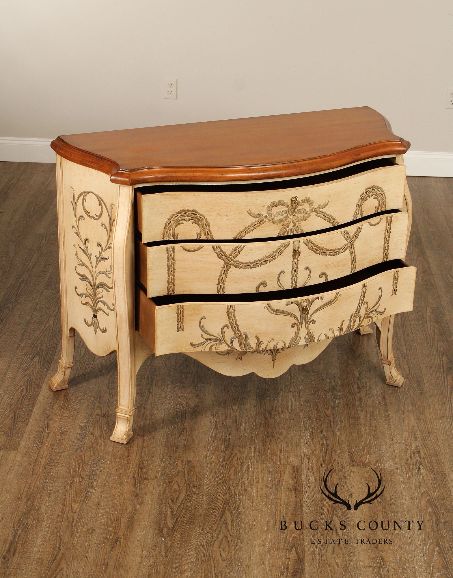 Ferguson Copeland 'Isabella' Paint Decorated Commode