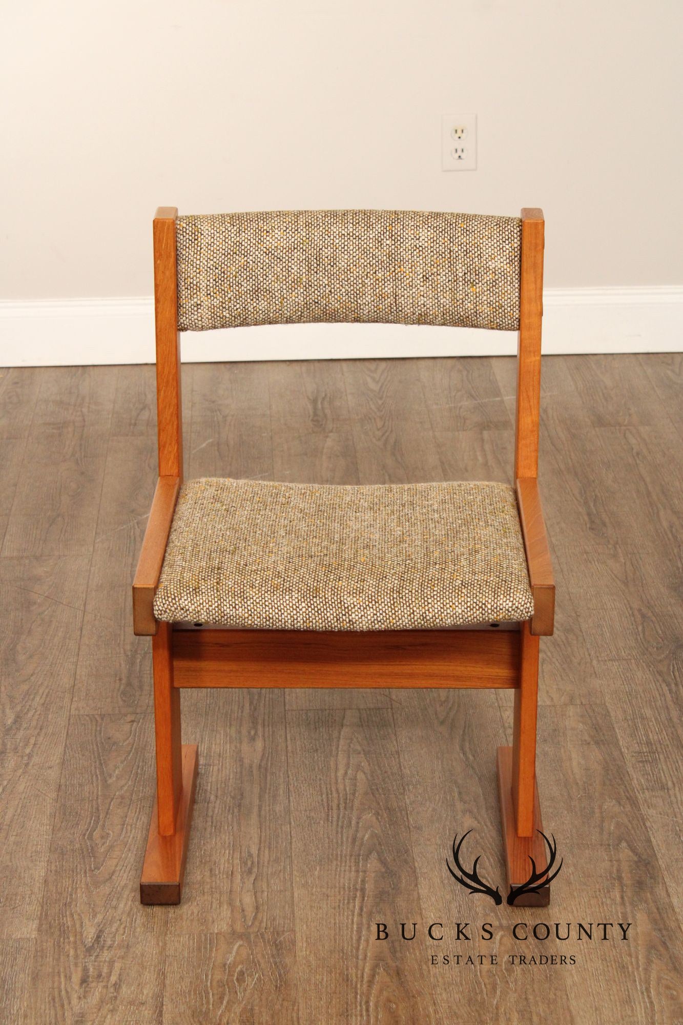 Gangsø Møbler Danish Modern Style Set of Six Teak Dining Chairs