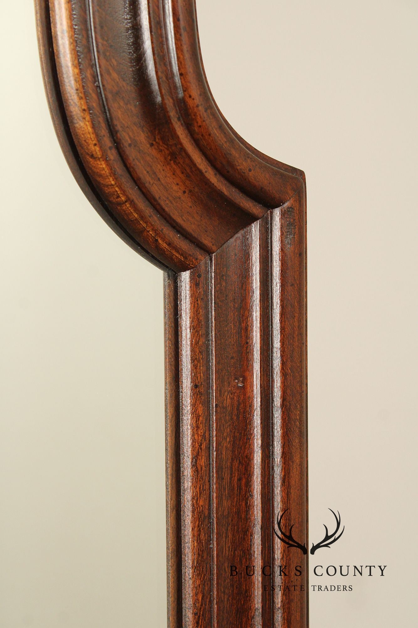 Ethan Allen 'Georgian Court' Cherry Cheval Mirror